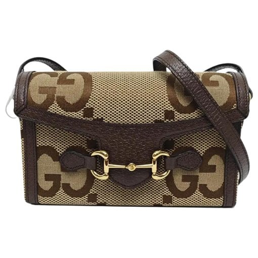 Handle Horsebit 1955 cloth handbag