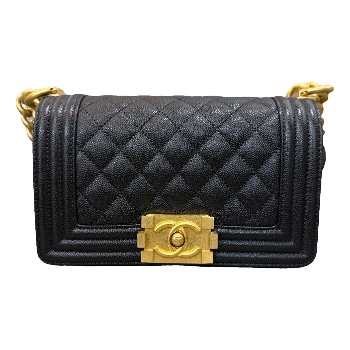 Boy leather crossbody bag