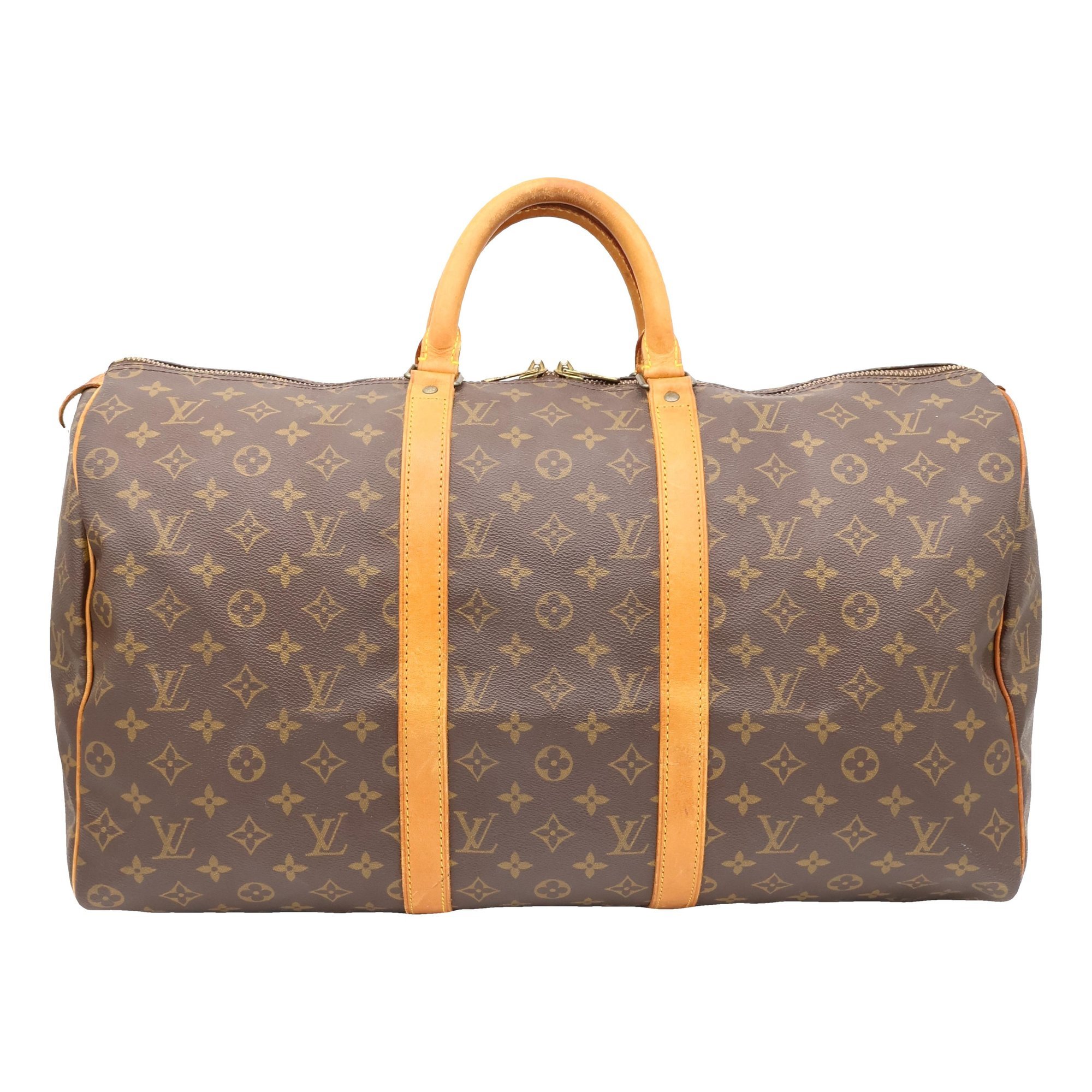 Keepall leather 48h bag