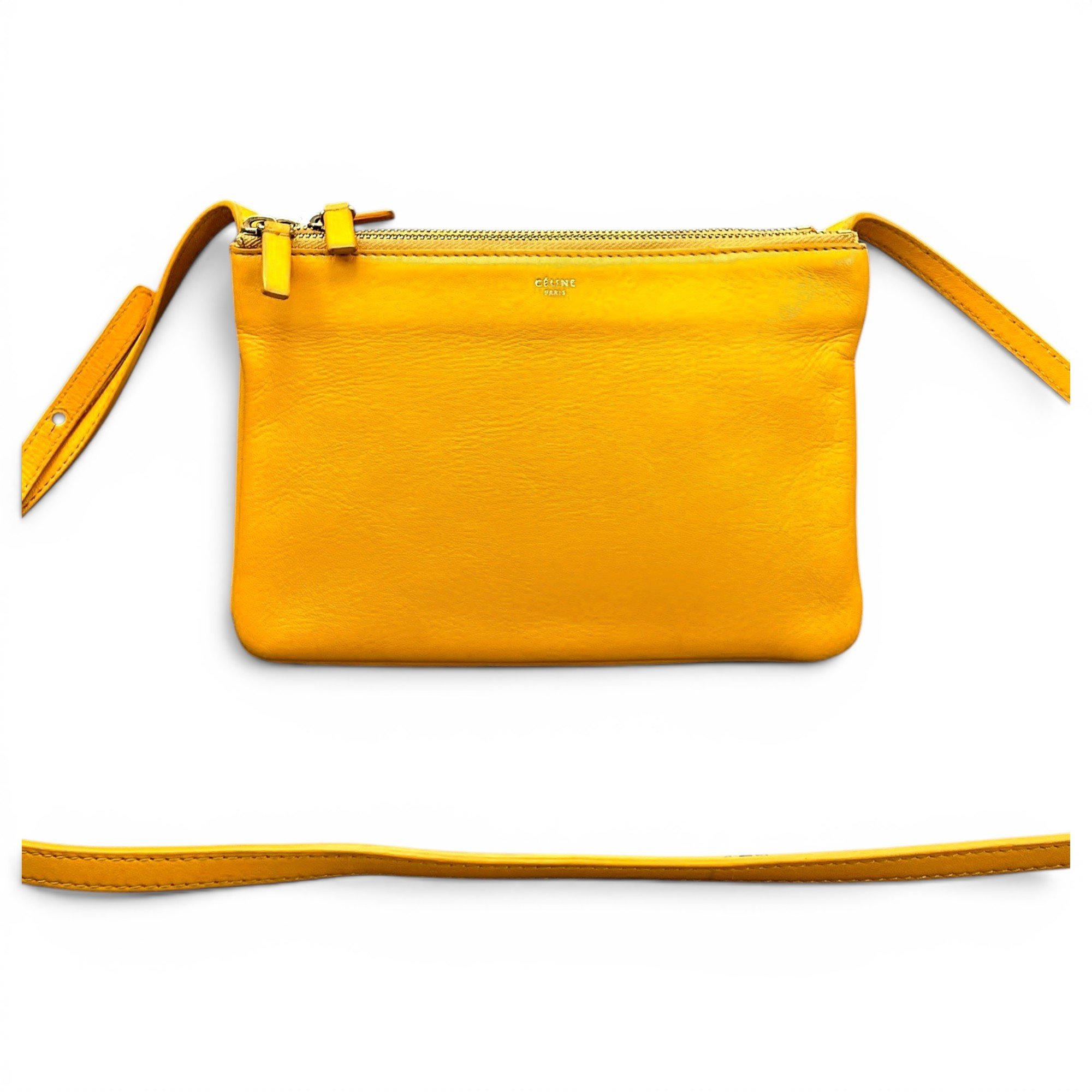 Trio leather handbag