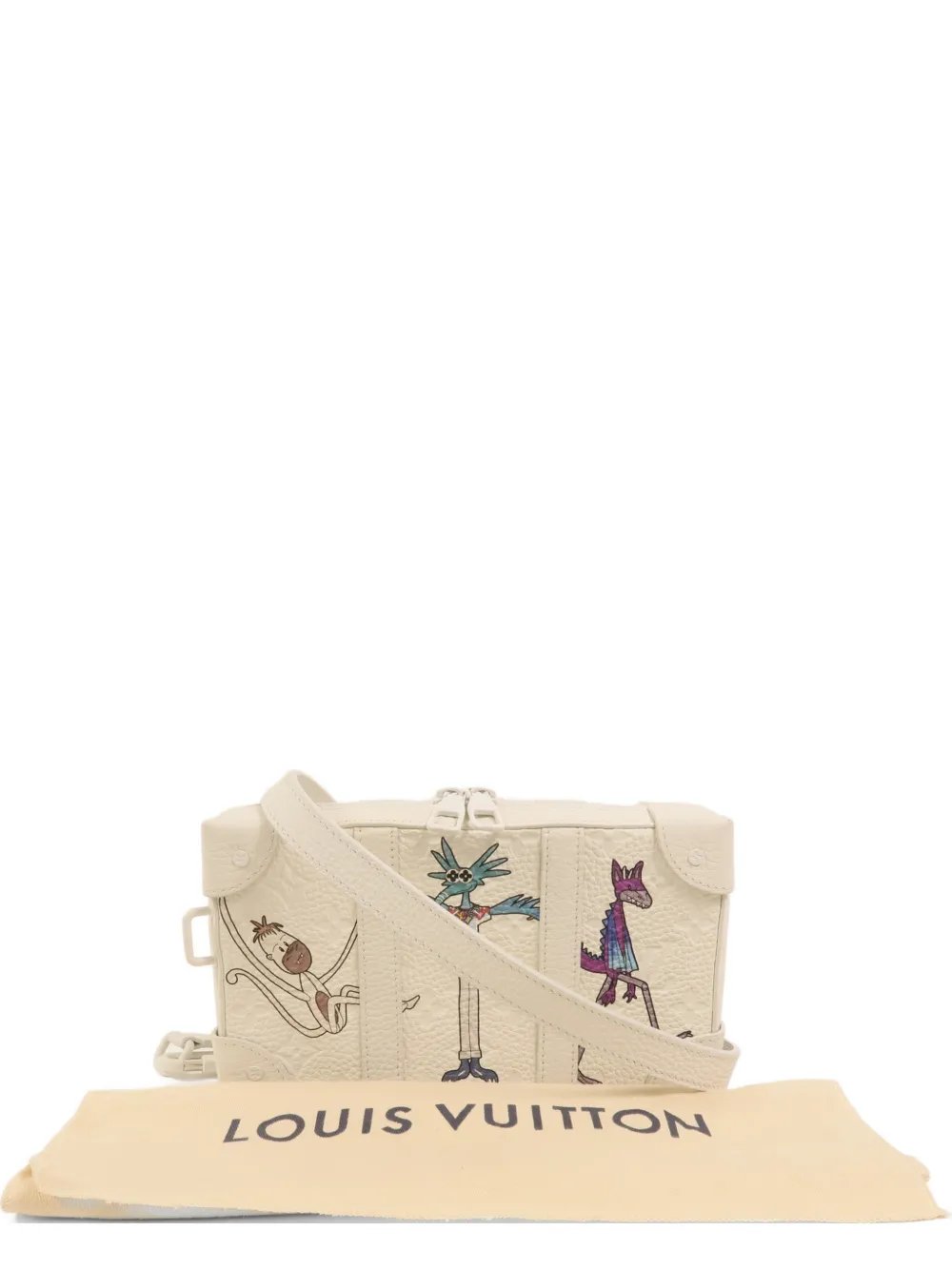 LV Friends Monogram Taurillon shoulder bag
