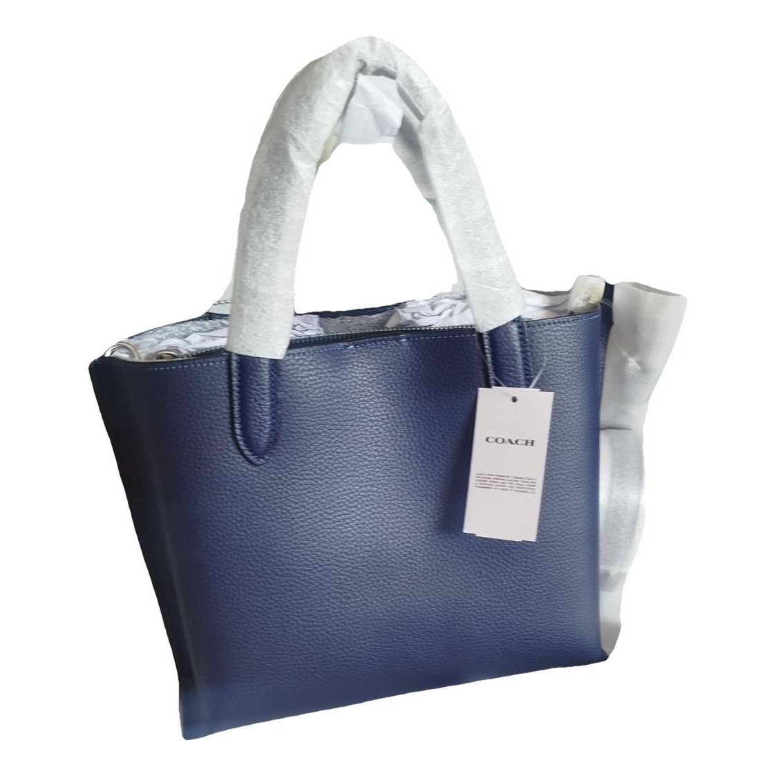 Leather tote