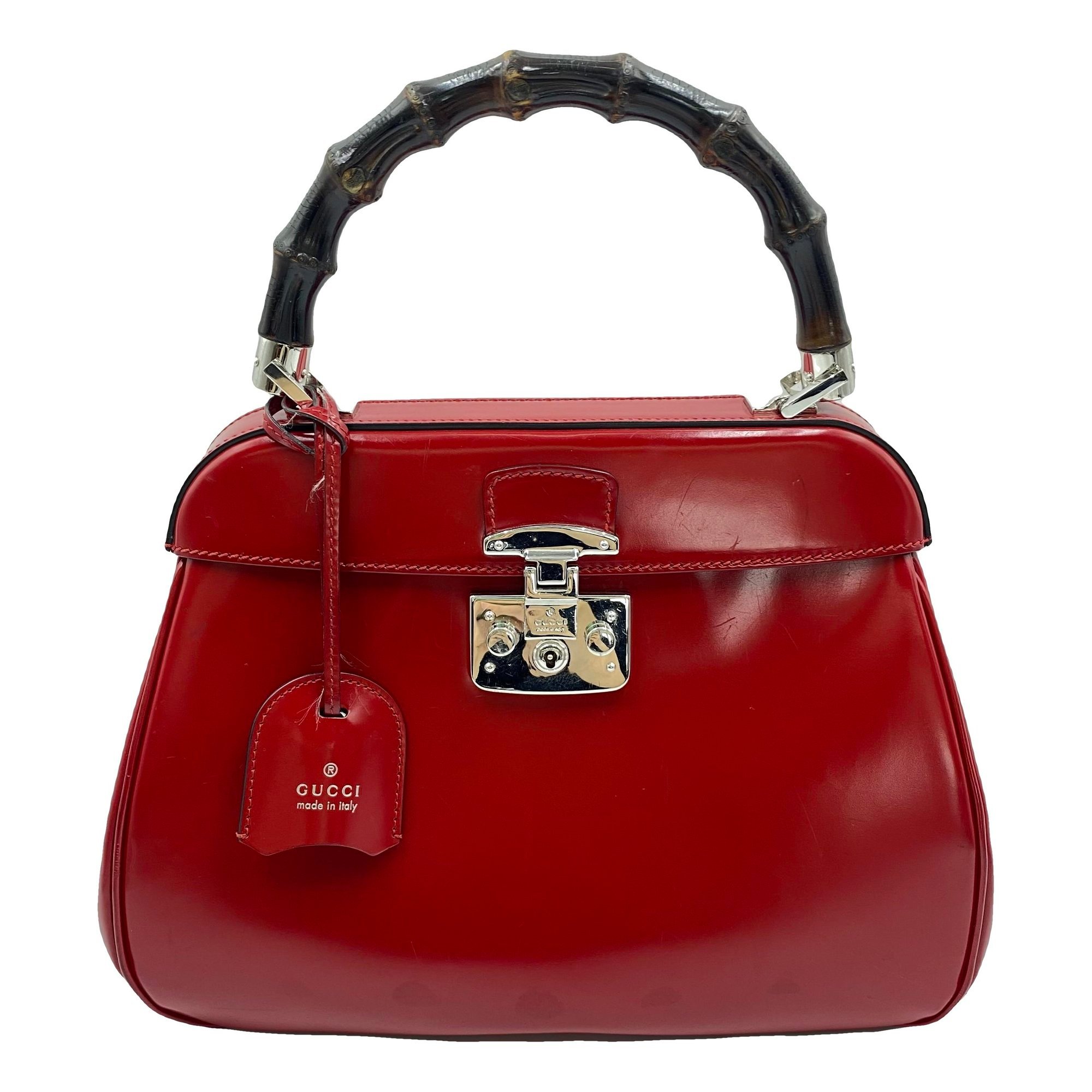 Leather handbag