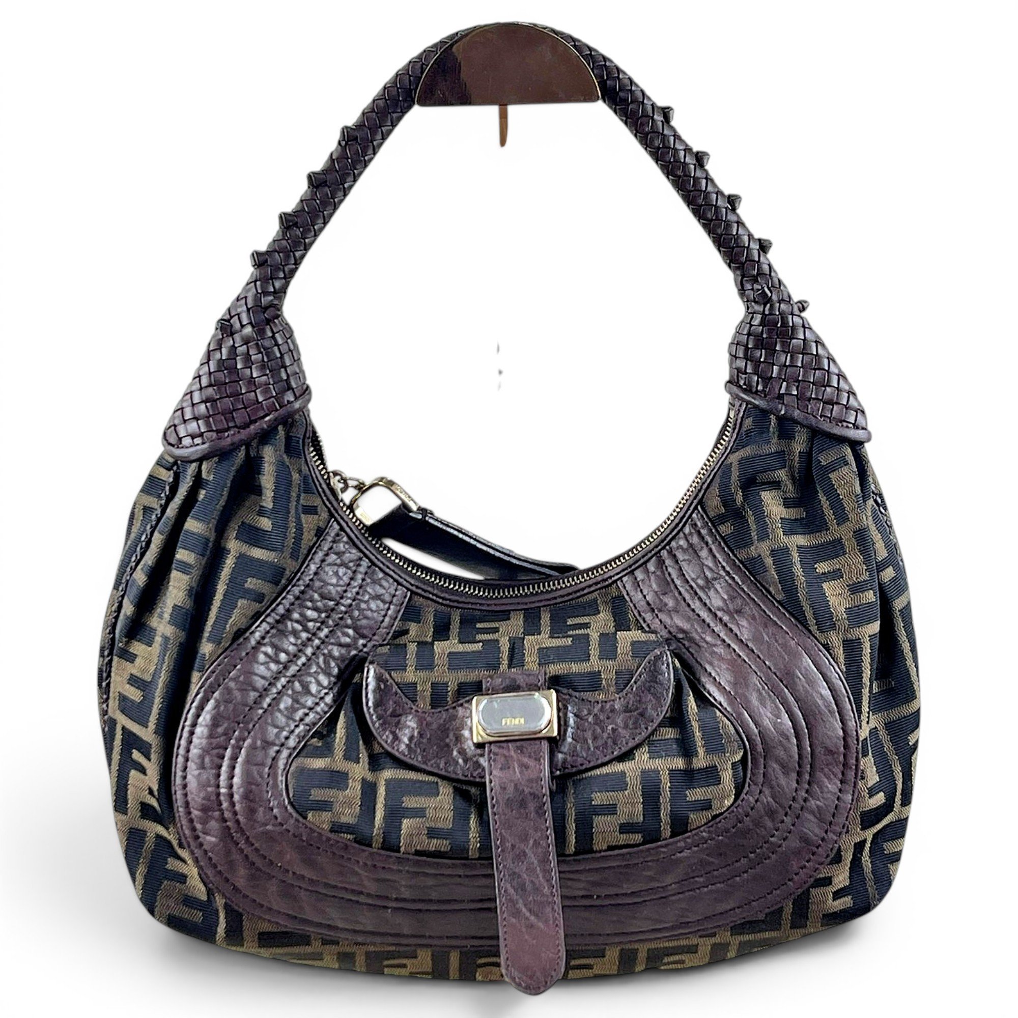 Spy cloth handbag