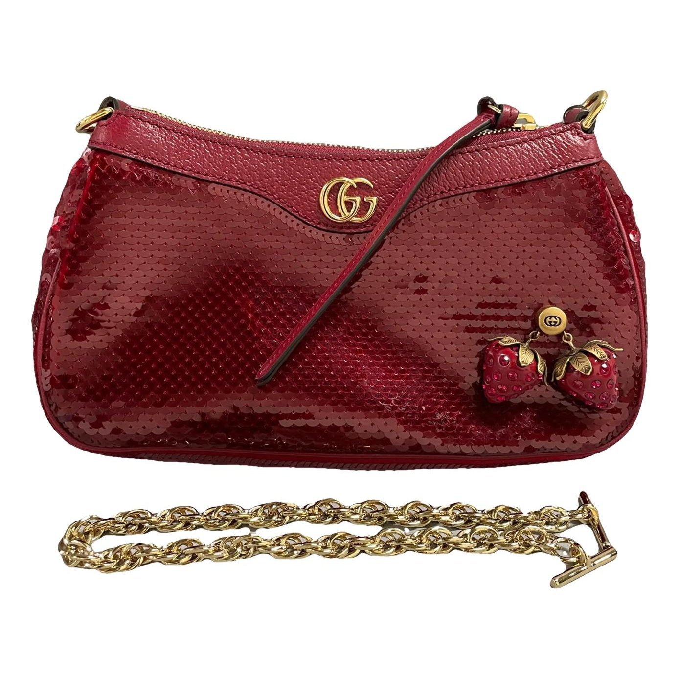GG Marmont Chain Matelasse glitter handbag