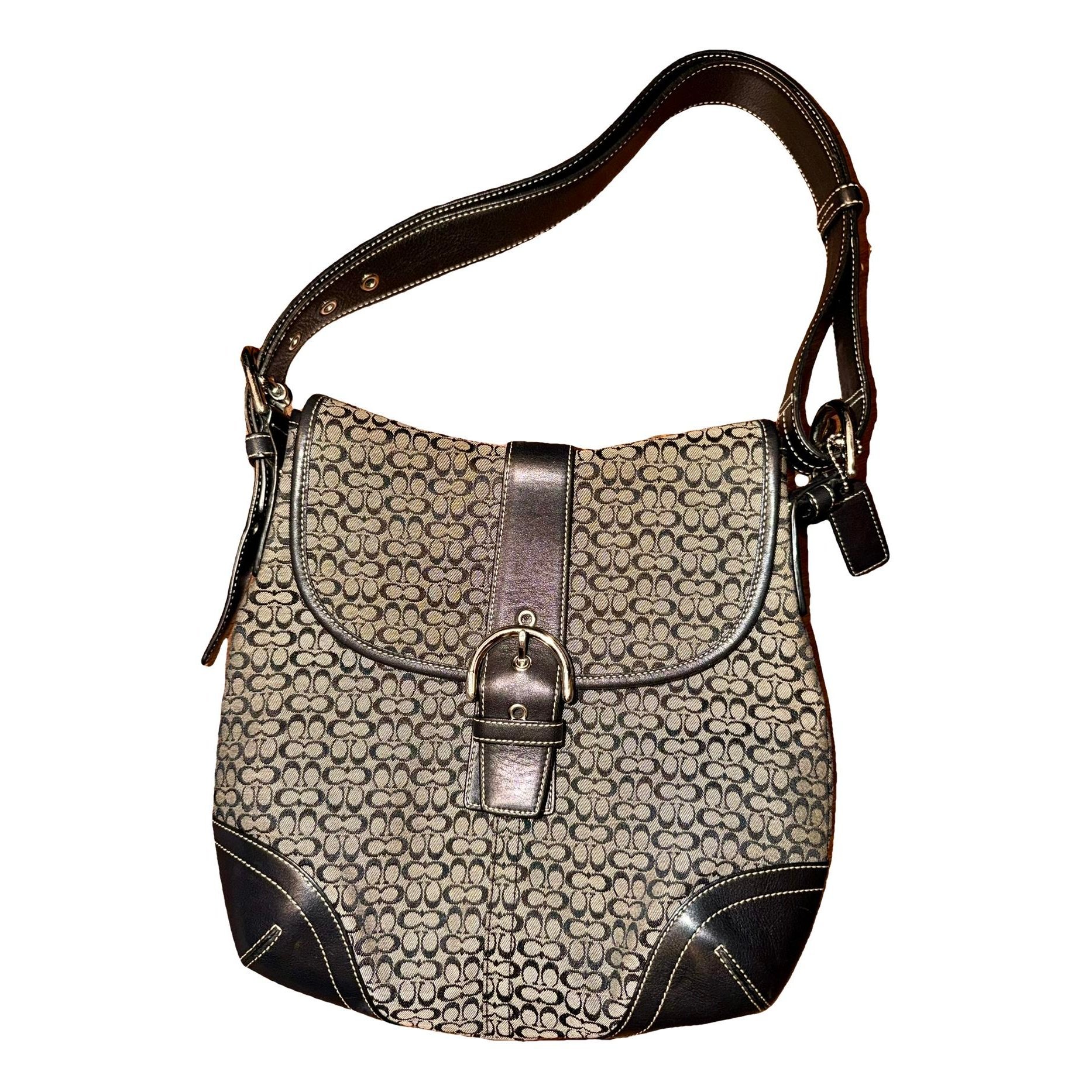 Hamilton Hobo patent leather handbag