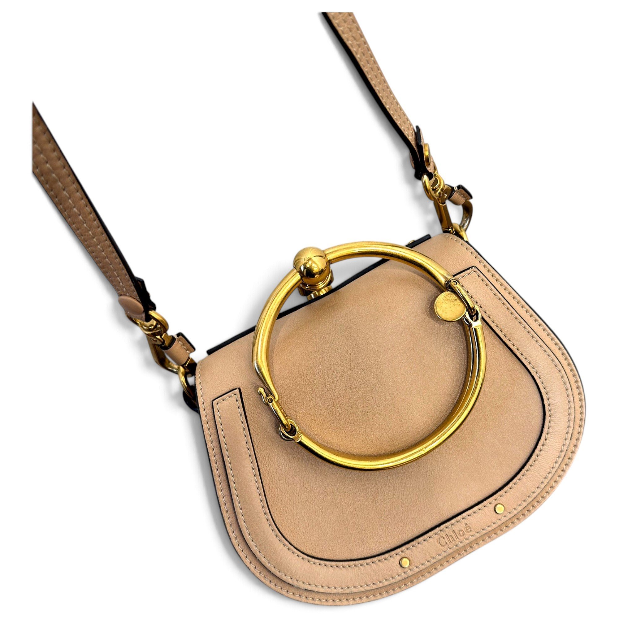 Bracelet Nile leather crossbody bag