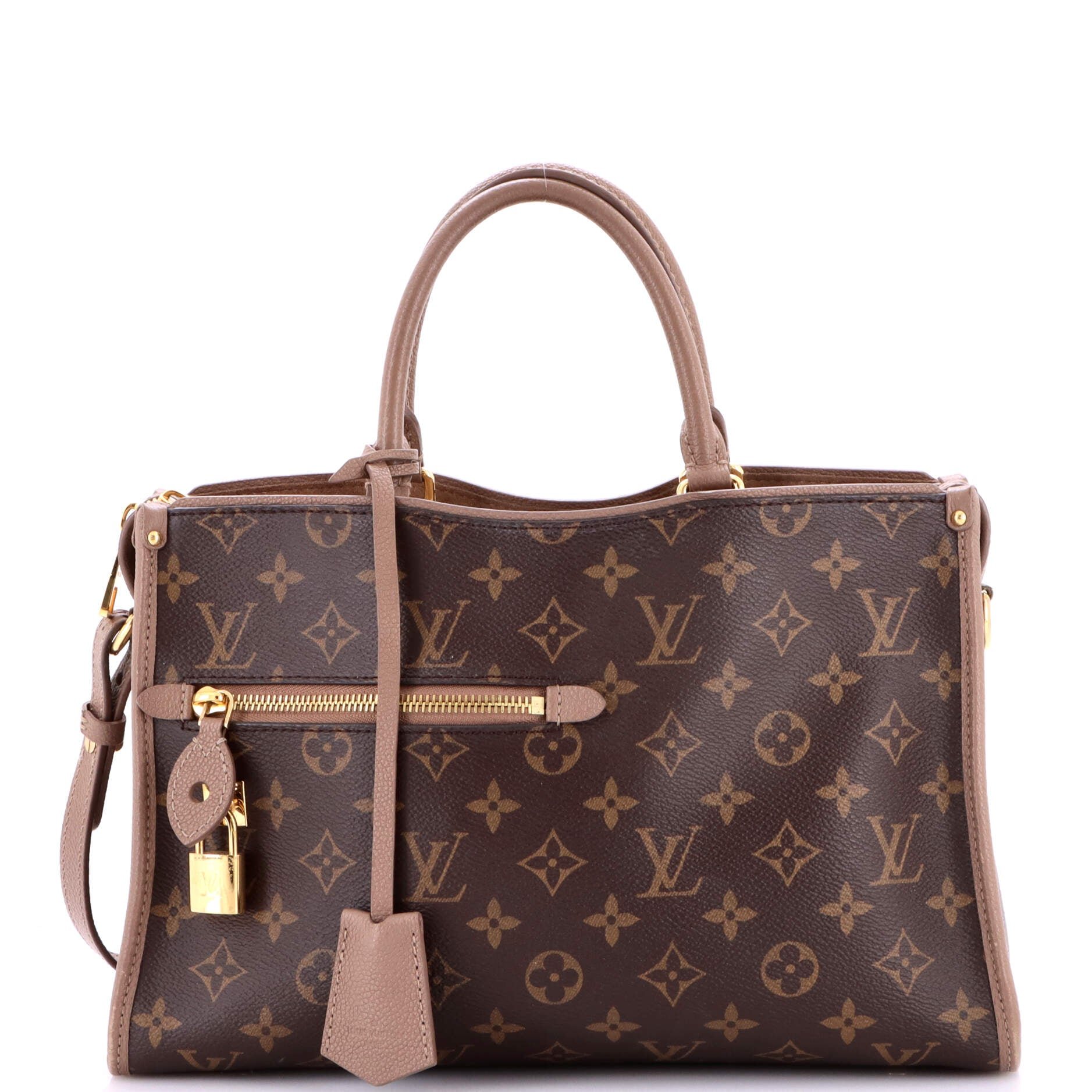 Popincourt NM Handbag Monogram Canvas with Leather PM