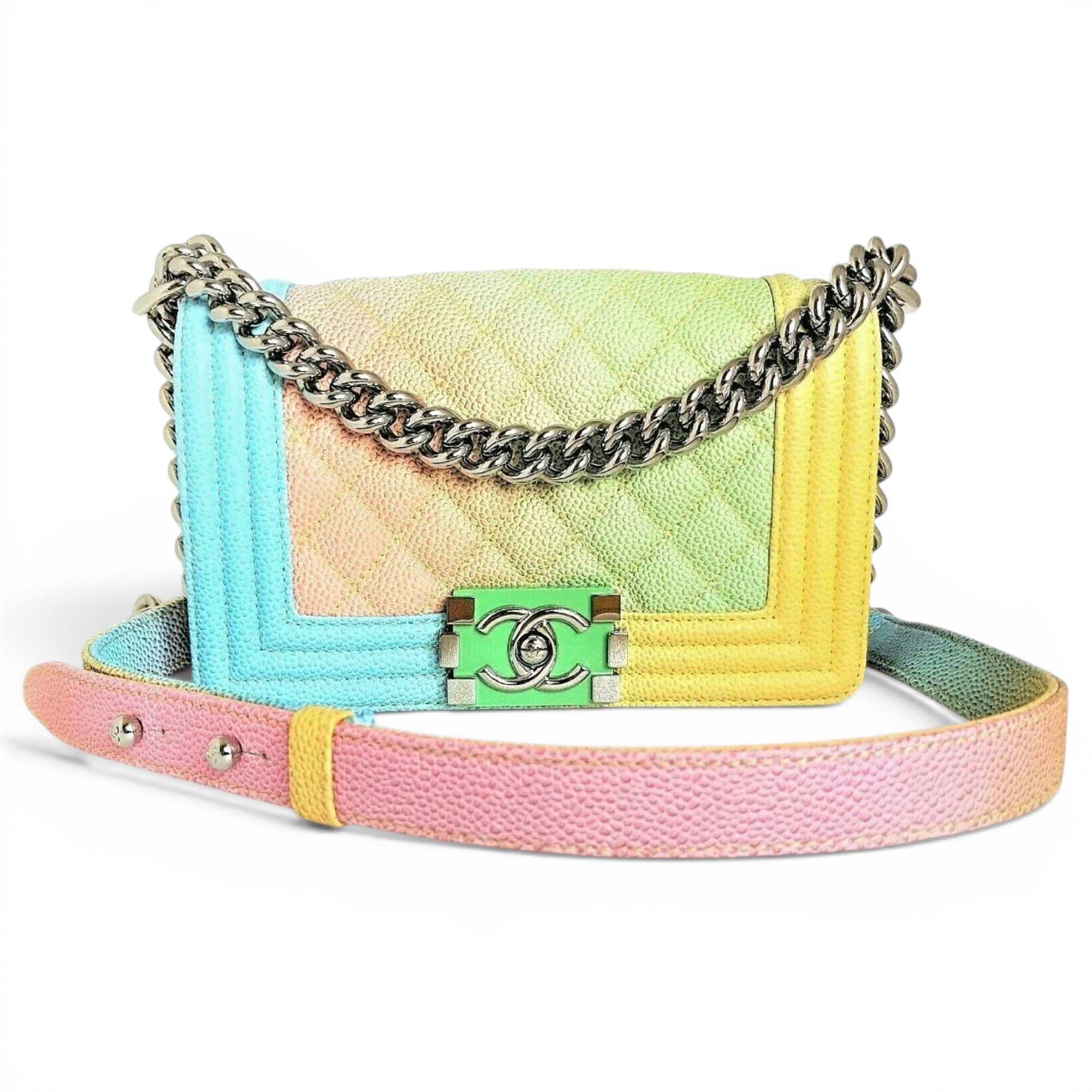 Boy leather handbag