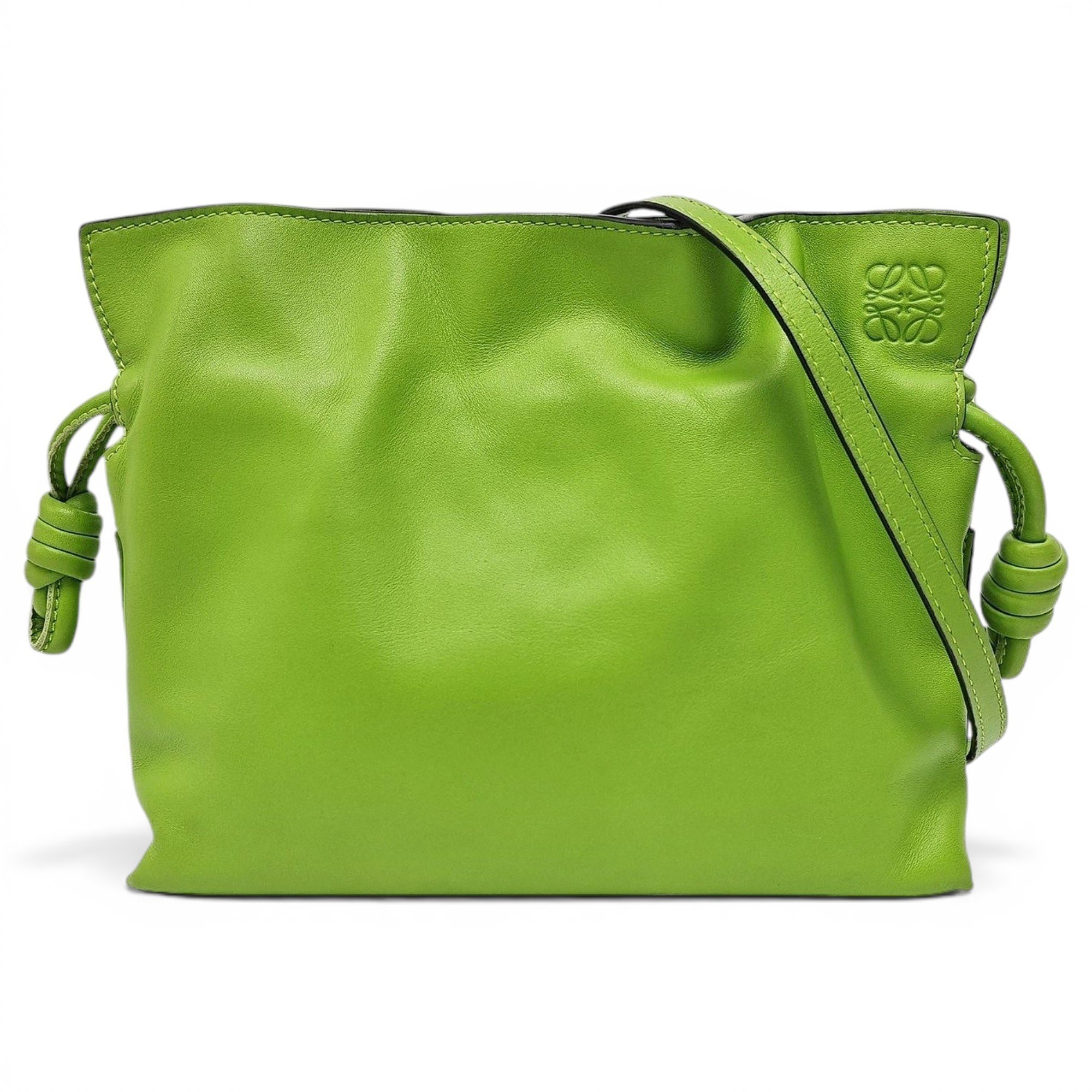Flamenco leather handbag