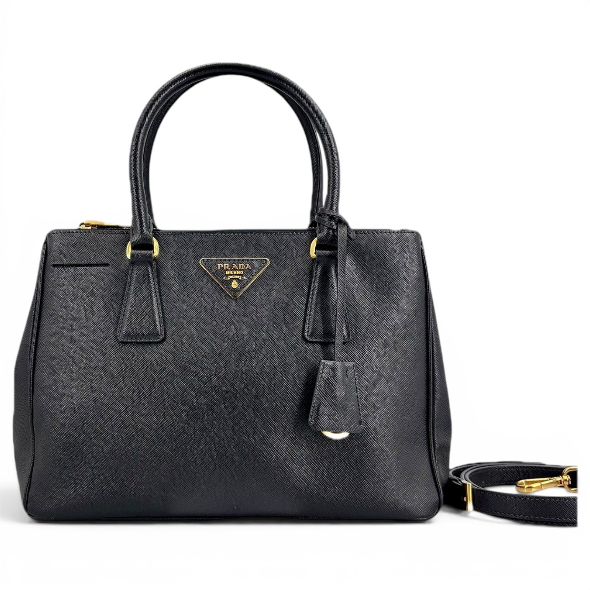 Galleria leather handbag