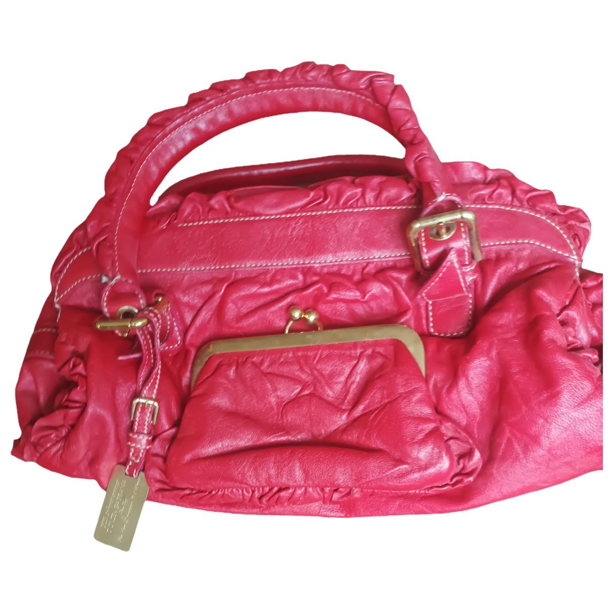 Leather handbag