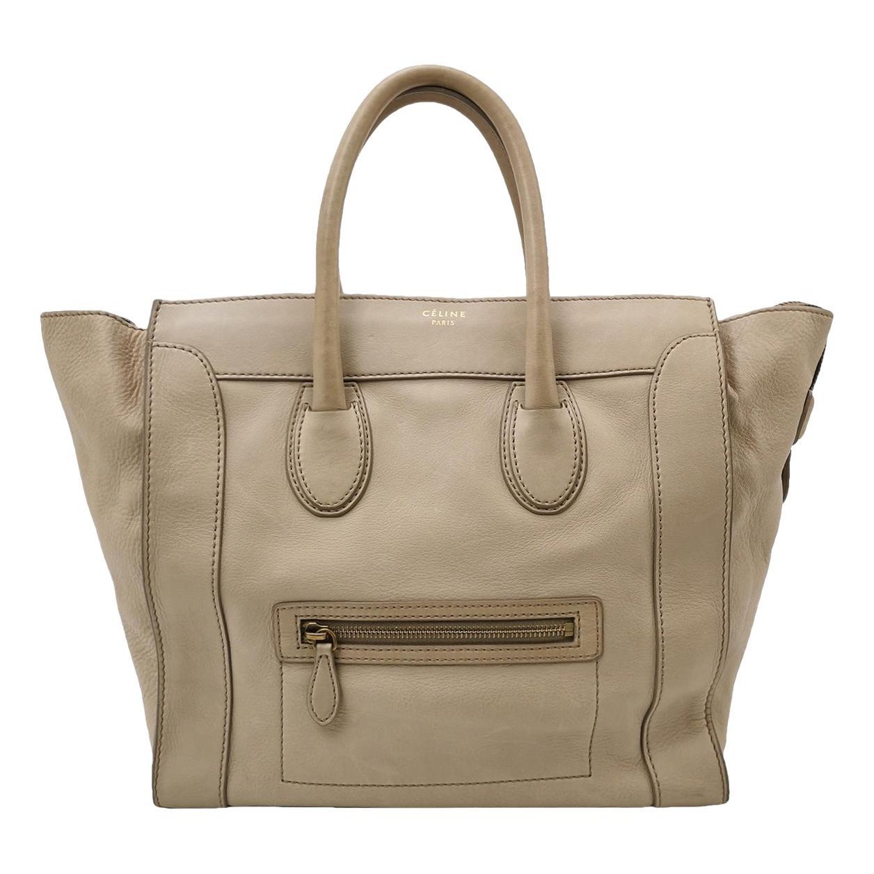 Luggage leather handbag