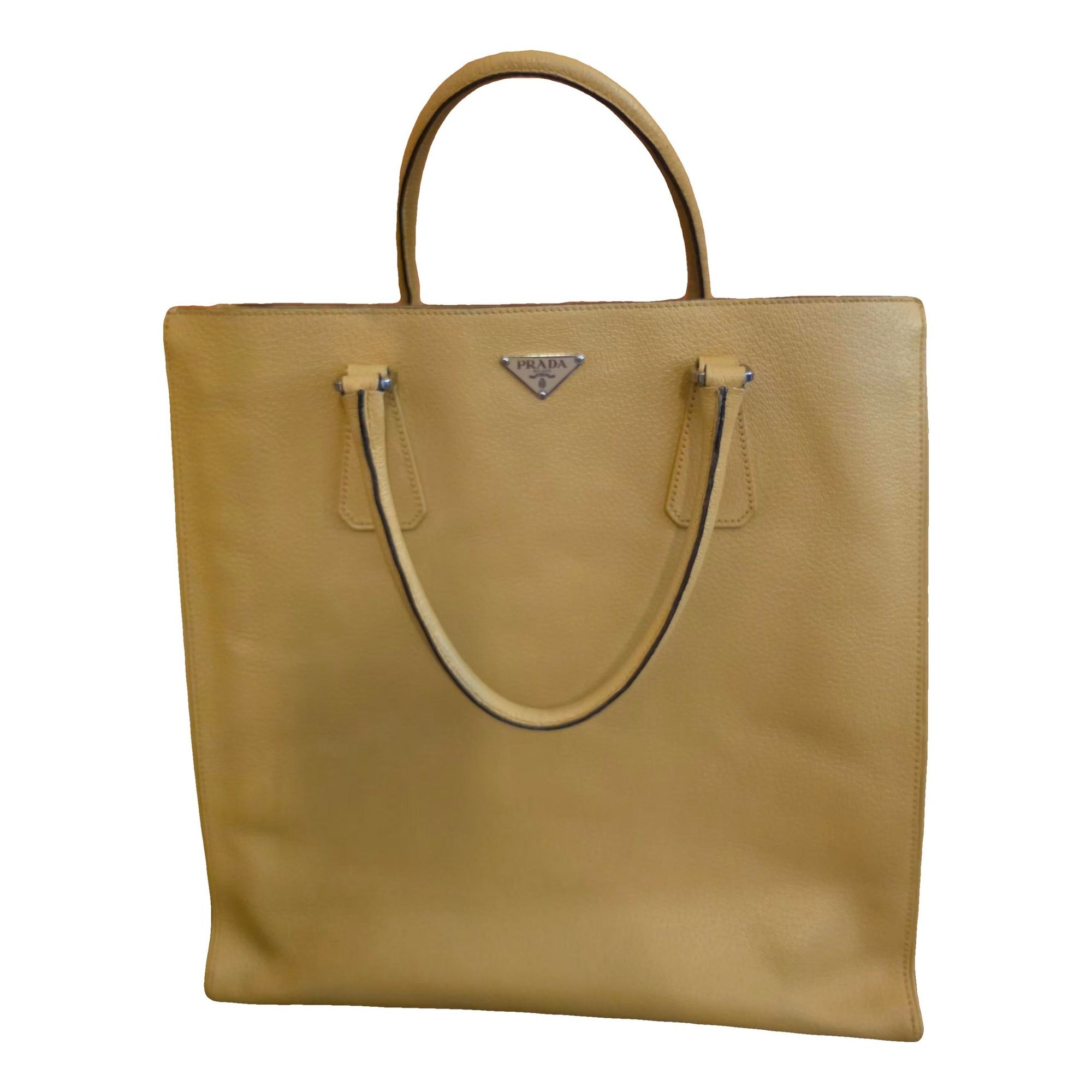 Leather tote
