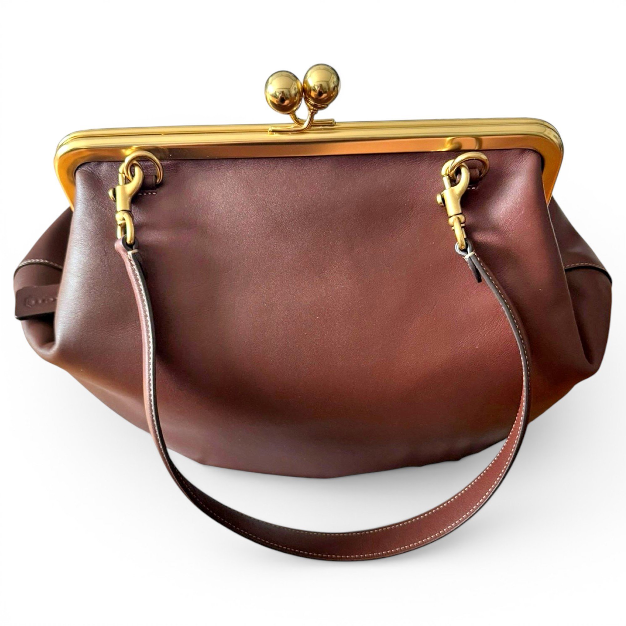 Leather handbag