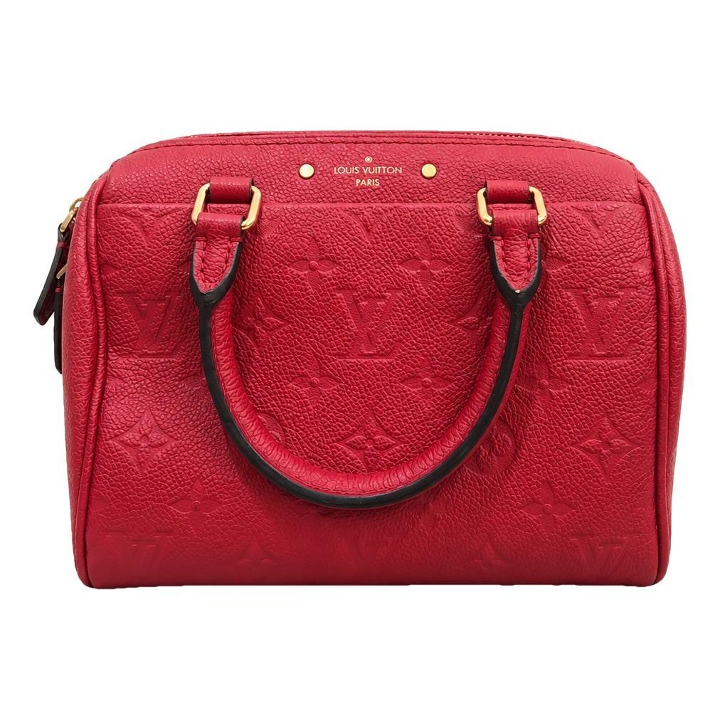 Speedy leather handbag
