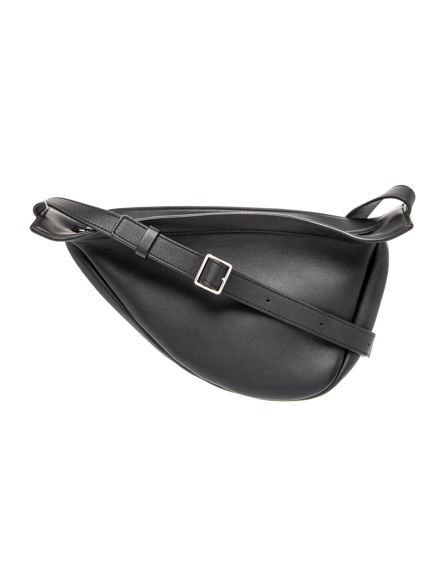 Leather 's black leather Slouchy Banana Bag w/ Tags