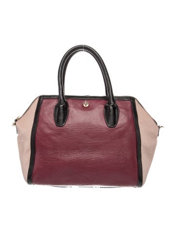 Leather Top Handle Bag