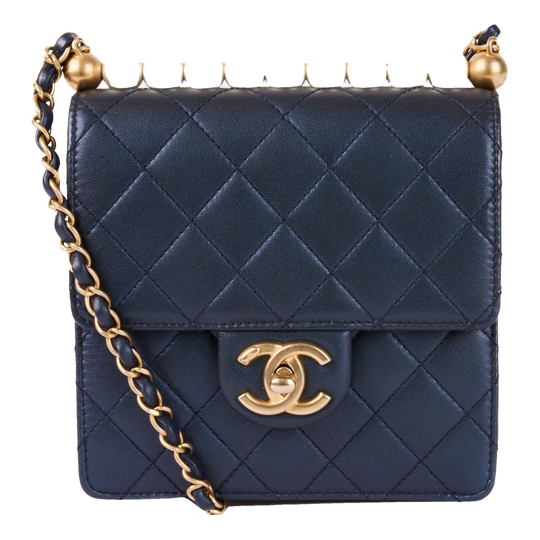 Leather crossbody bag