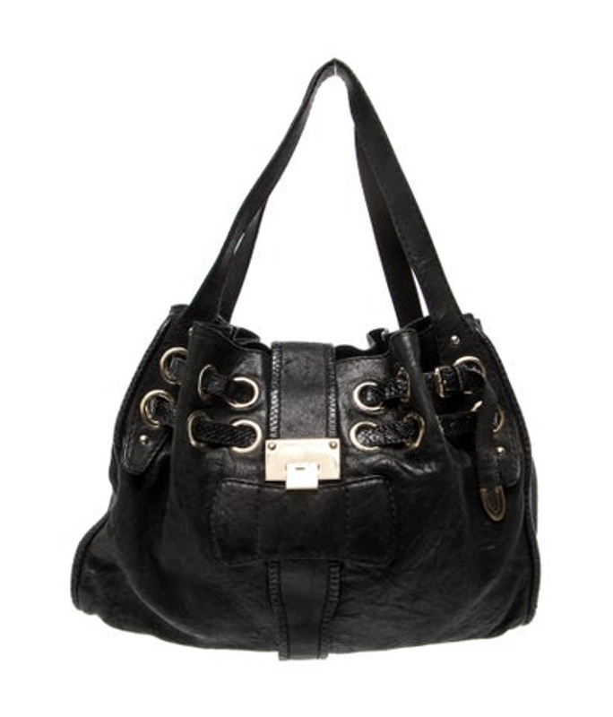 Jimmy Choo Choo Leather Shoulder Bag