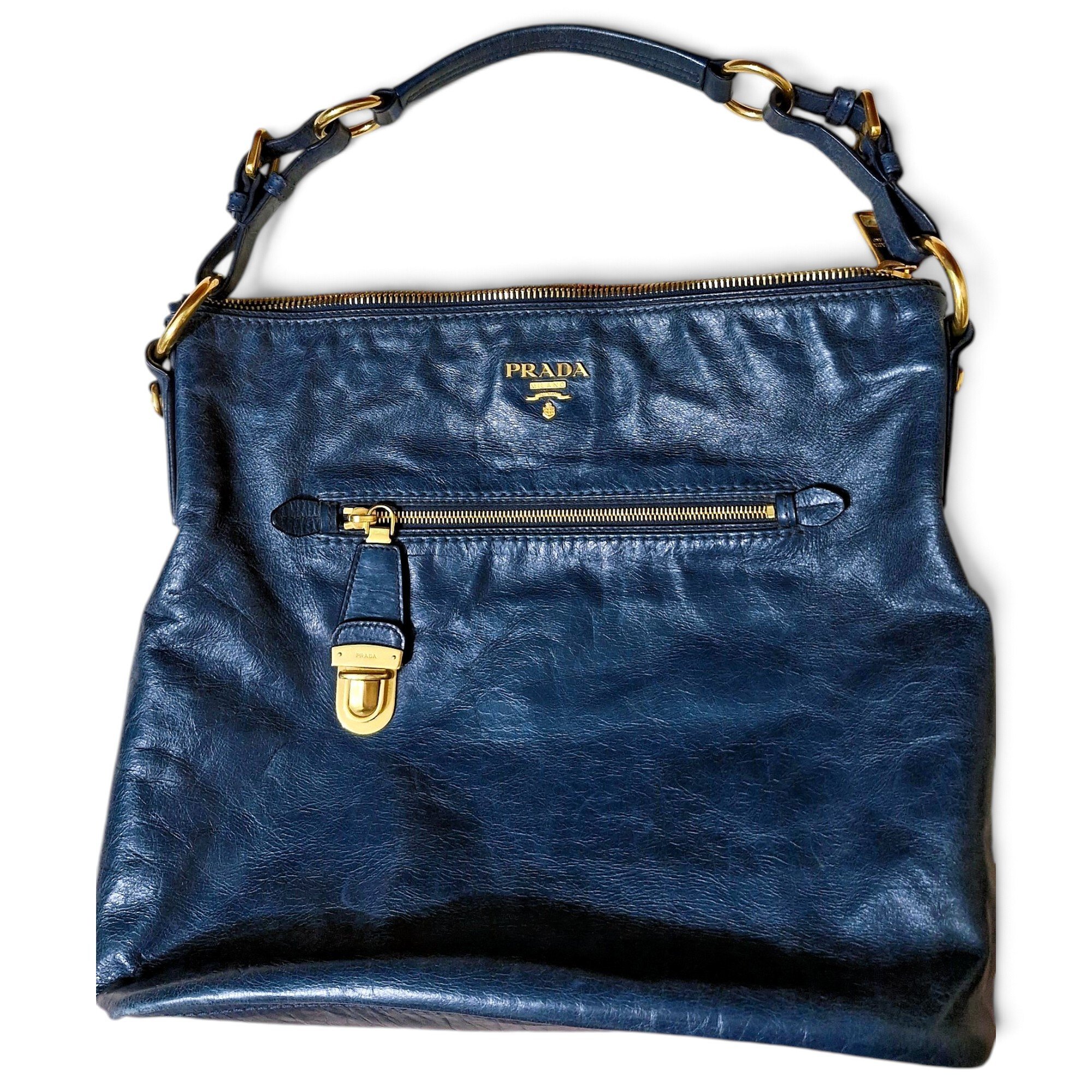 Leather handbag