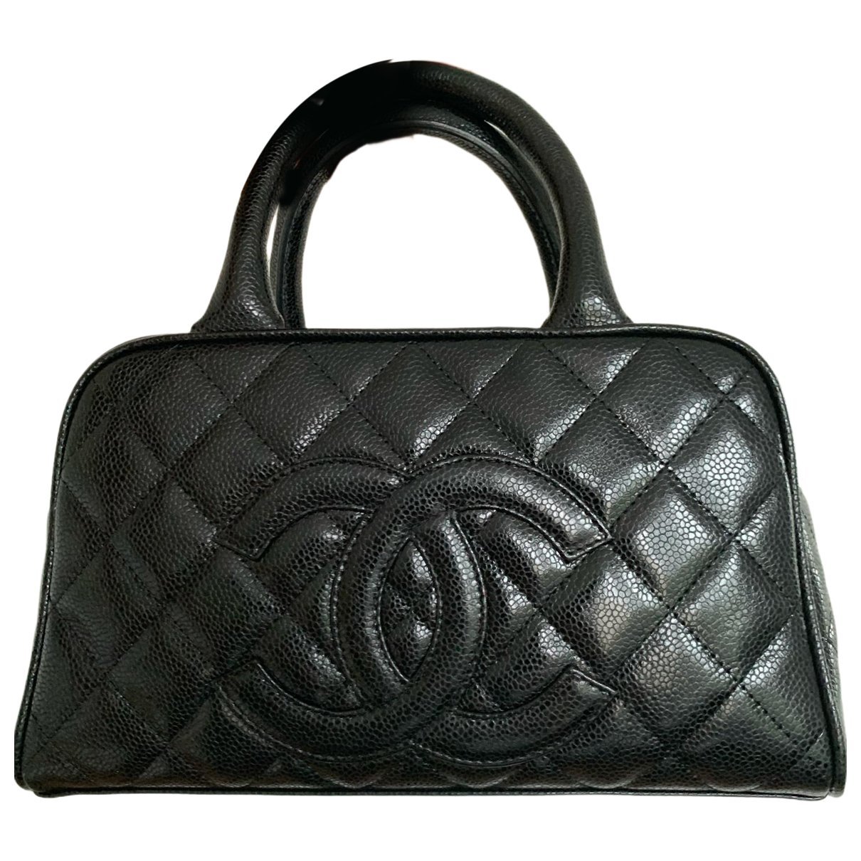 Bowling Bag leather handbag