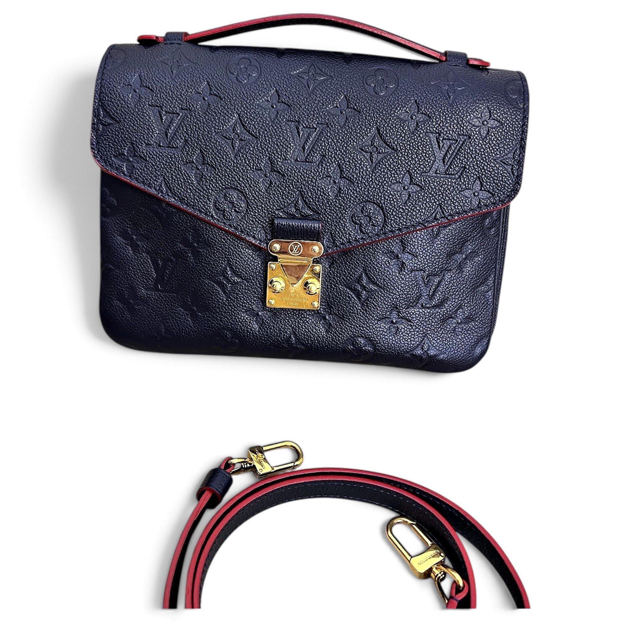 Metis leather handbag