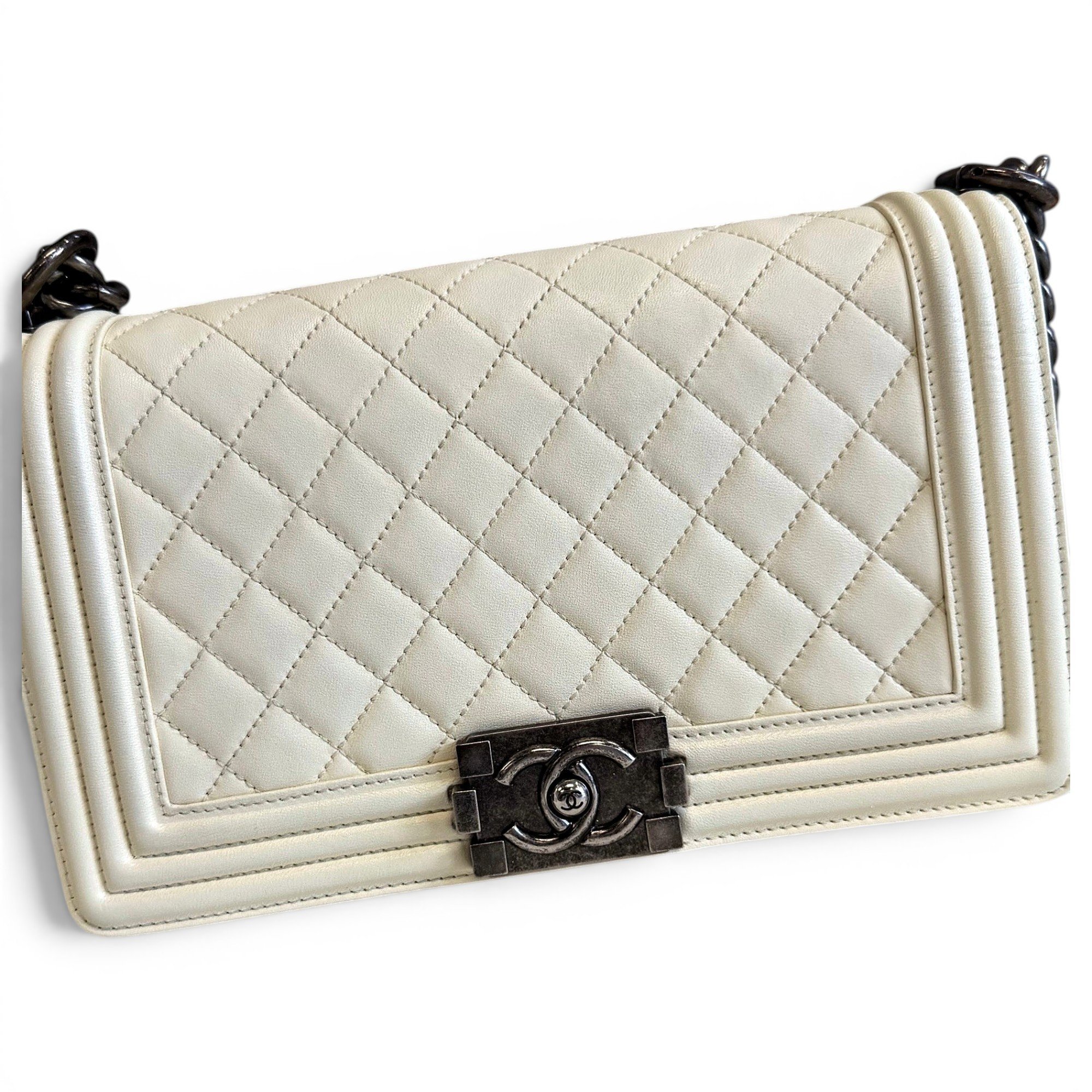 Boy leather handbag
