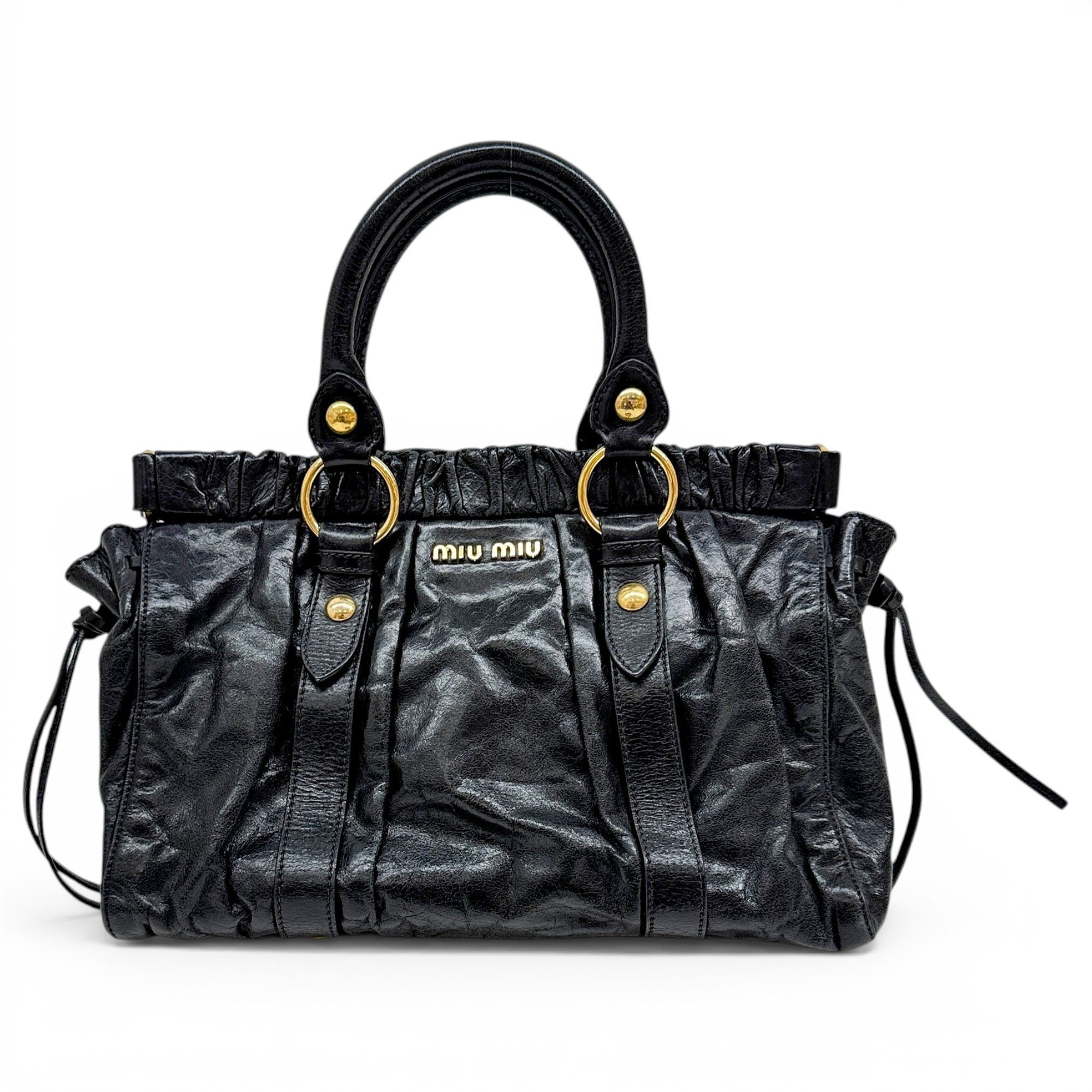 Vitello leather handbag