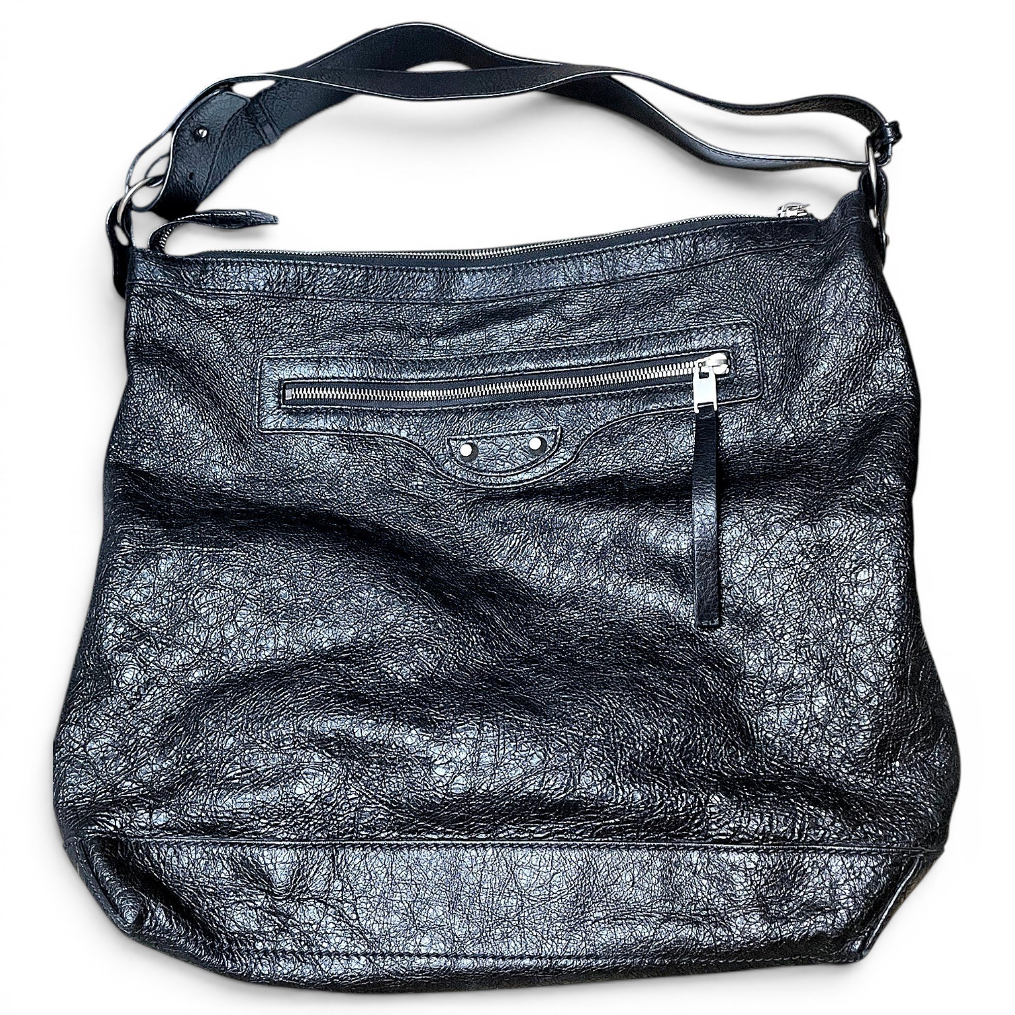 Balenciaga Day leather handbag