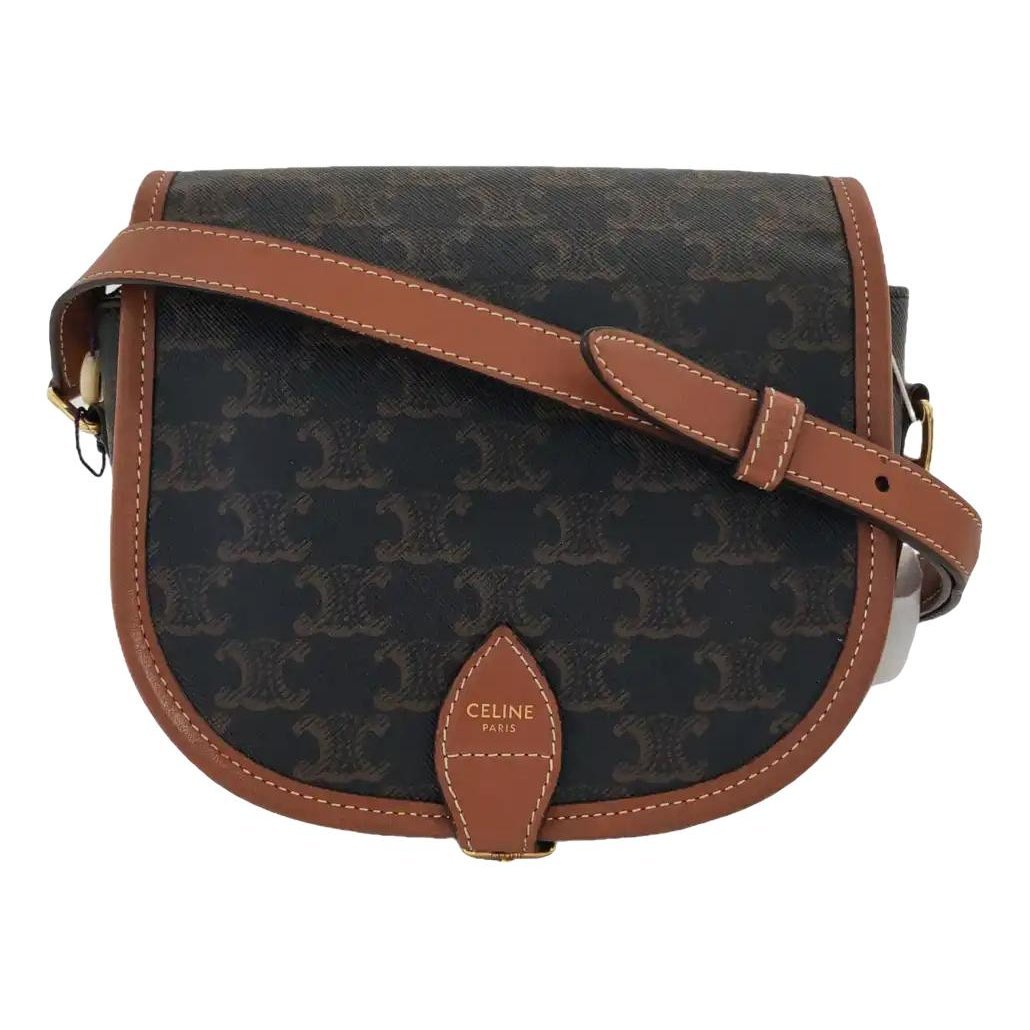 Folco leather crossbody bag