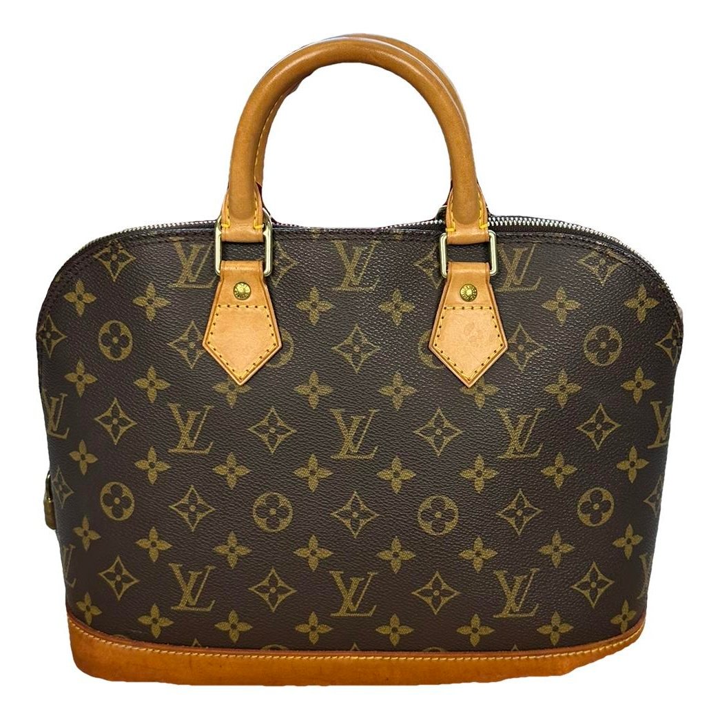 Alma leather handbag