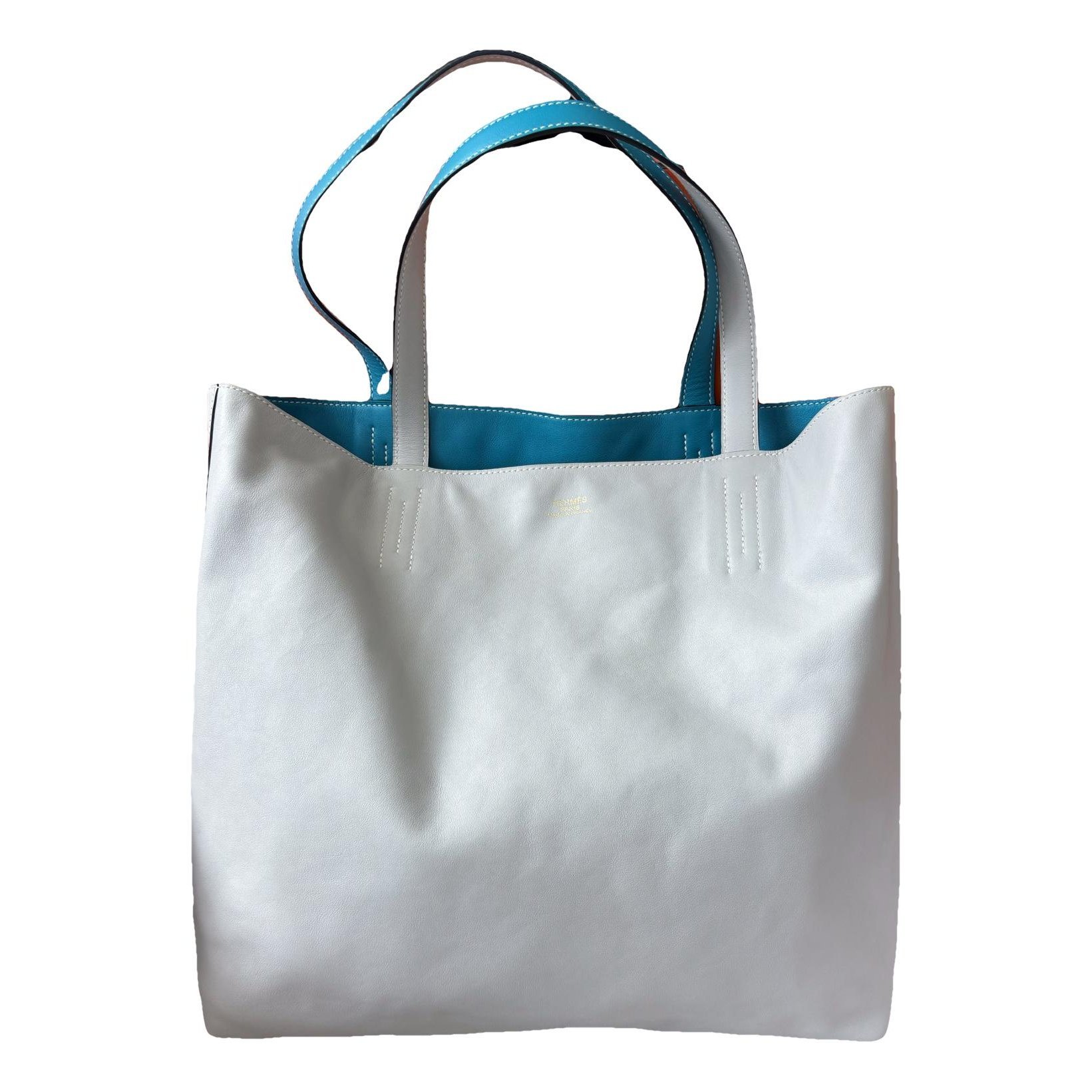 Leather tote