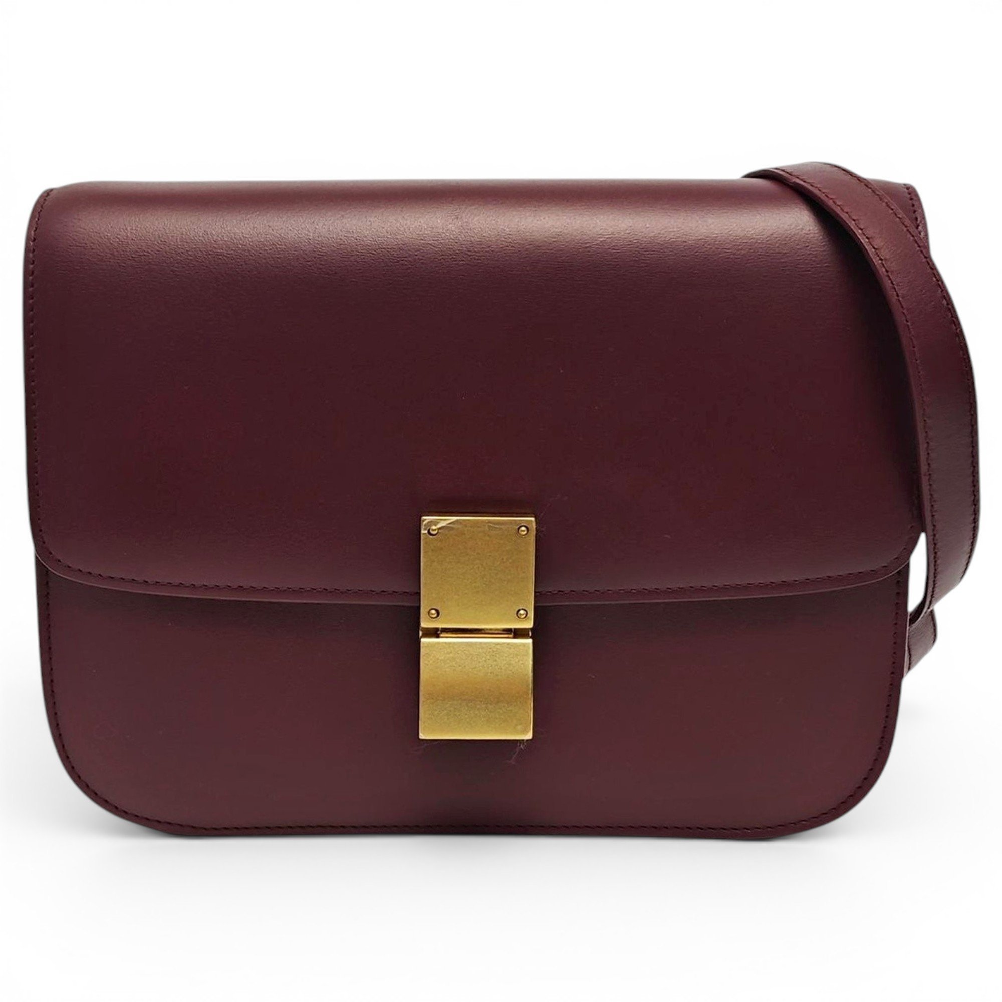 Leather handbag