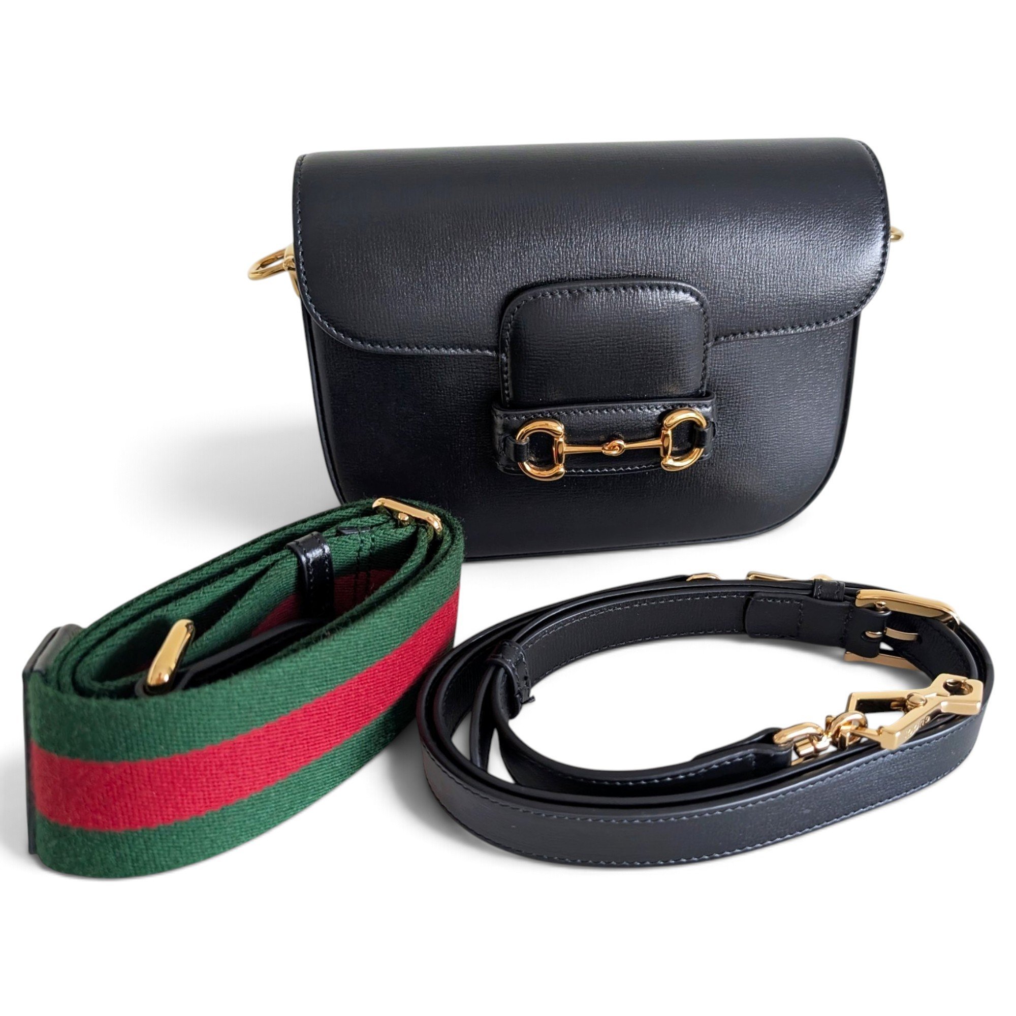Horsebit 1955 leather crossbody bag
