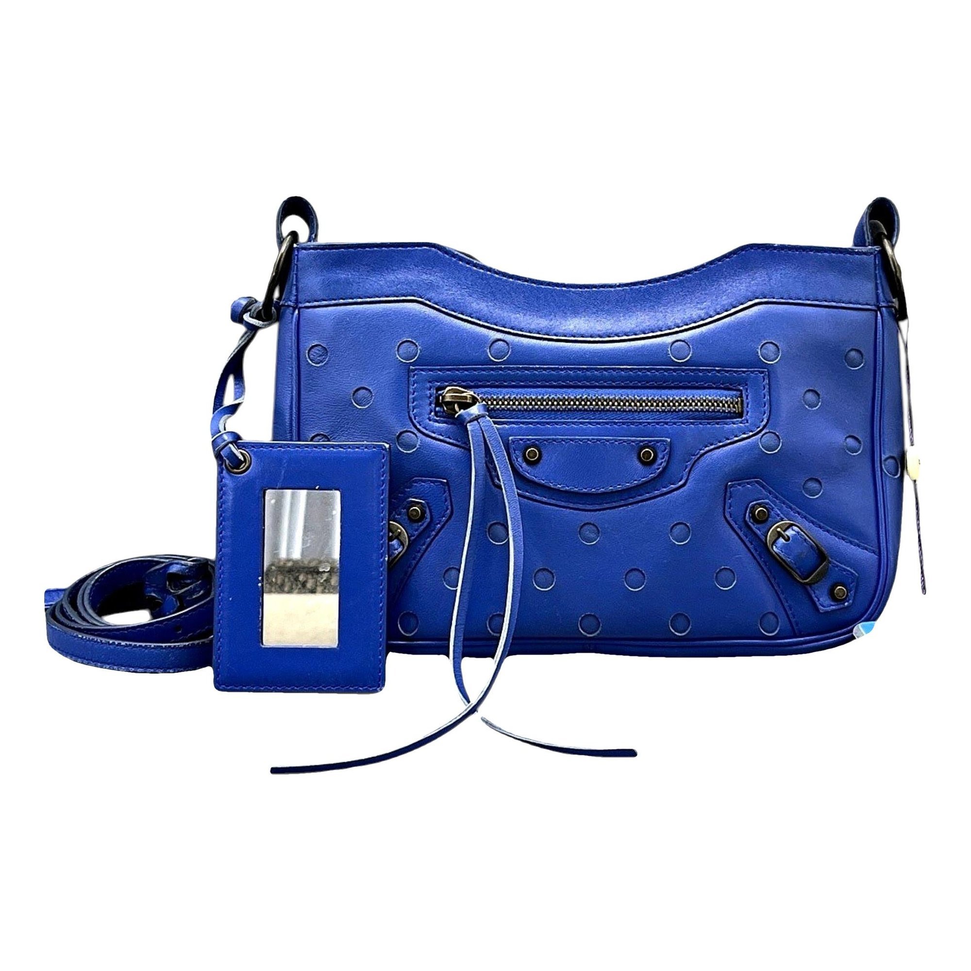 City leather bag