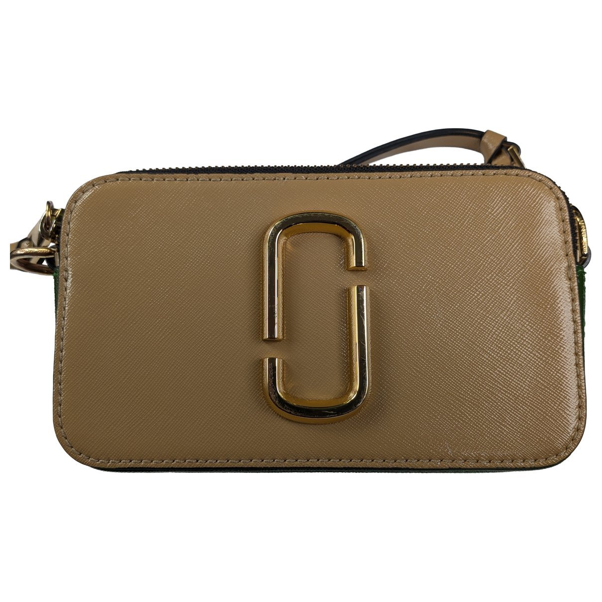 Snapshot leather crossbody bag