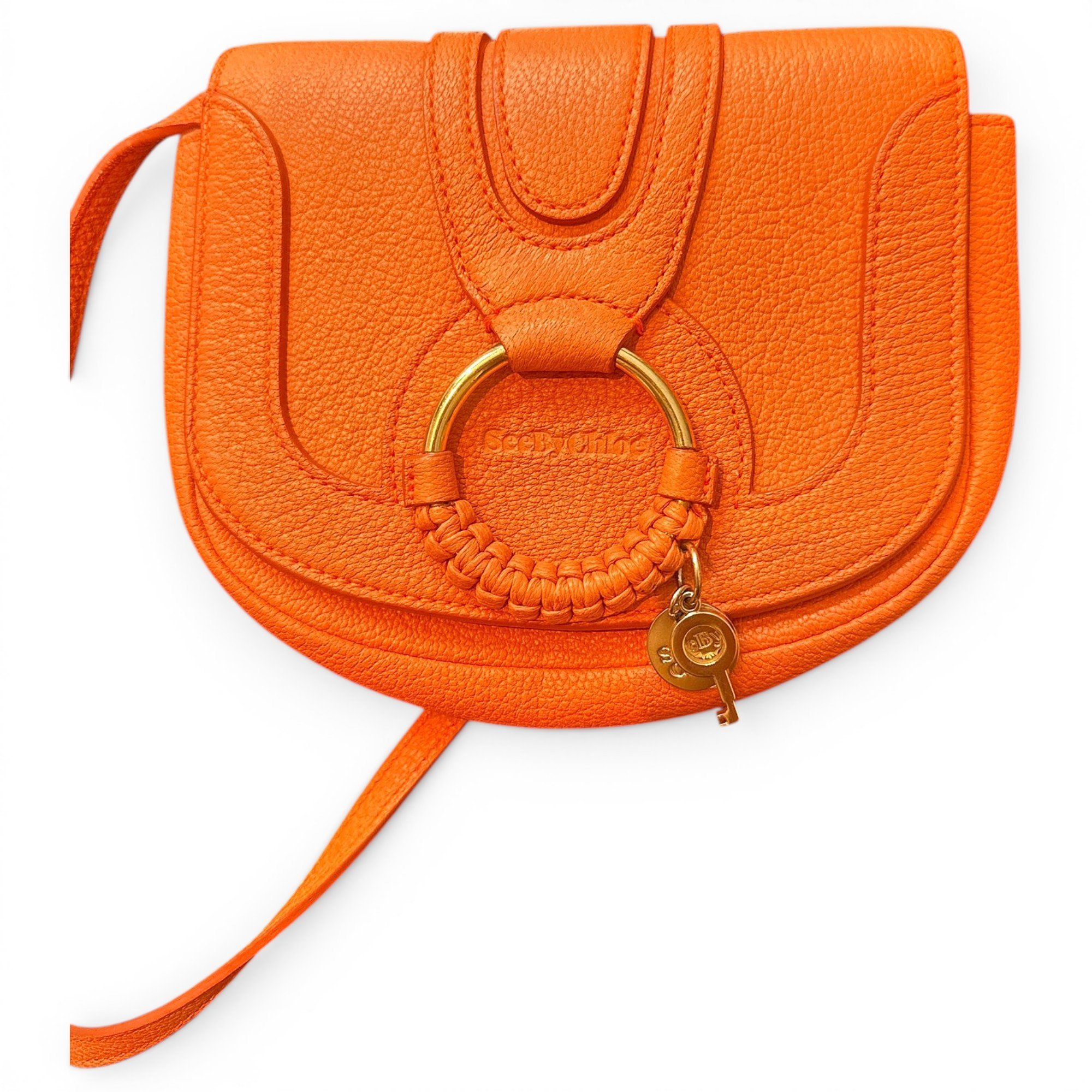 Leather crossbody bag