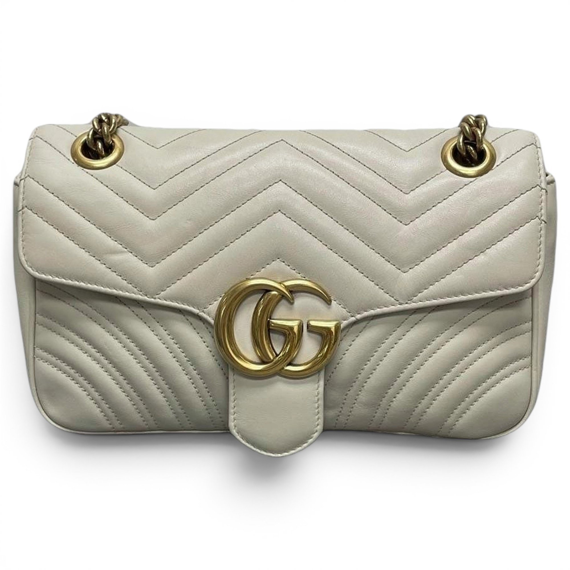 GG Marmont Flap leather handbag