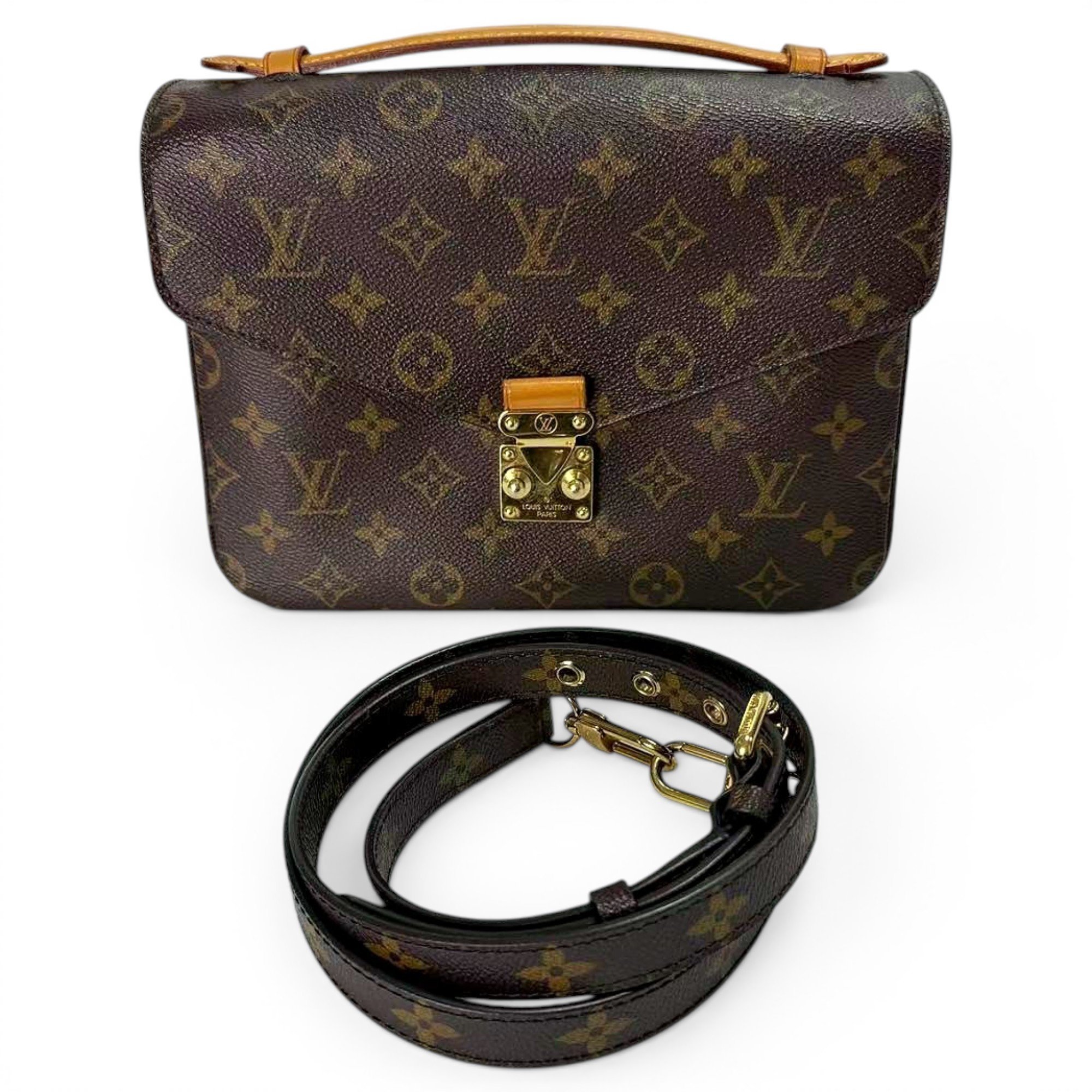 Metis leather crossbody bag