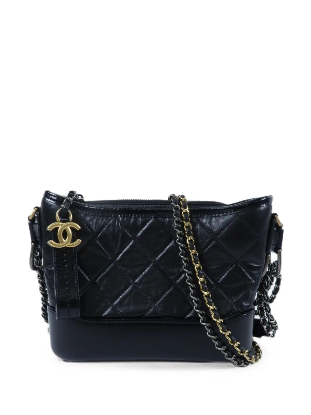 Small Gabrielle diamond-quilted shoulder bag