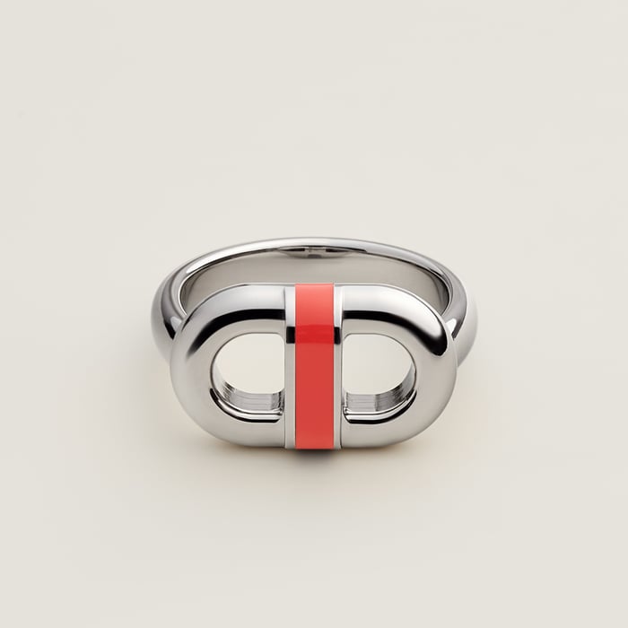 Orange Field Maillon Ring