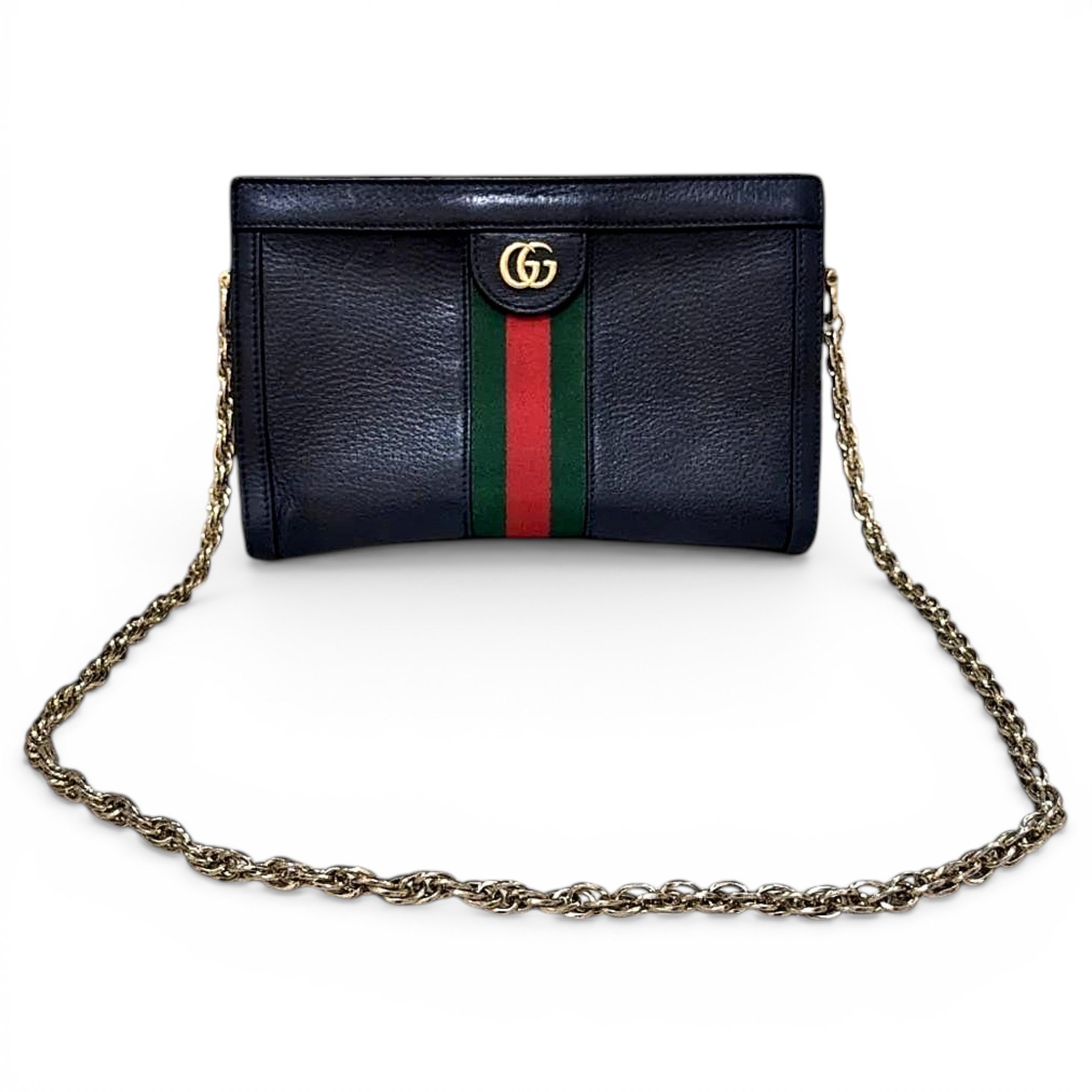 Ophidia leather handbag