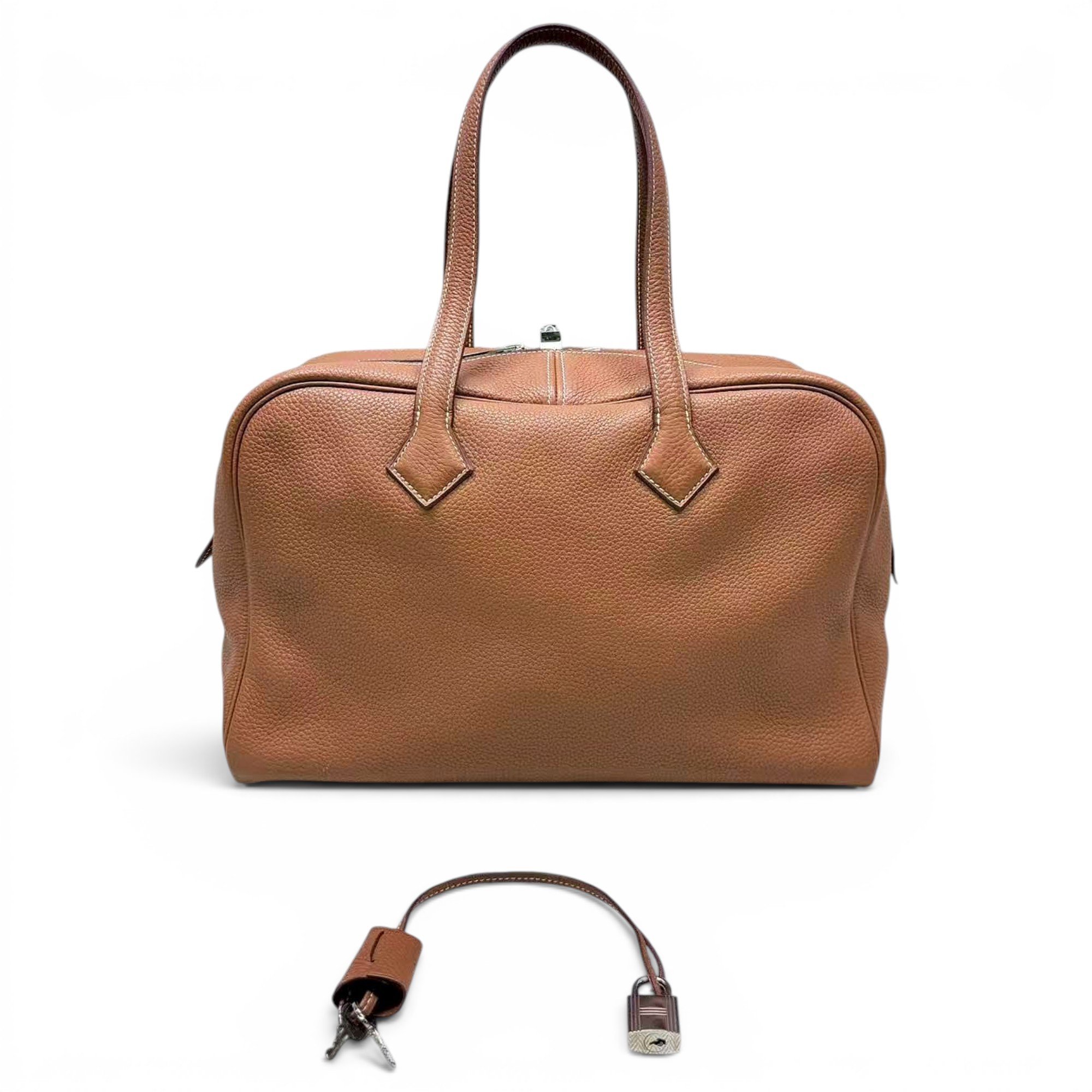 Victoria leather handbag