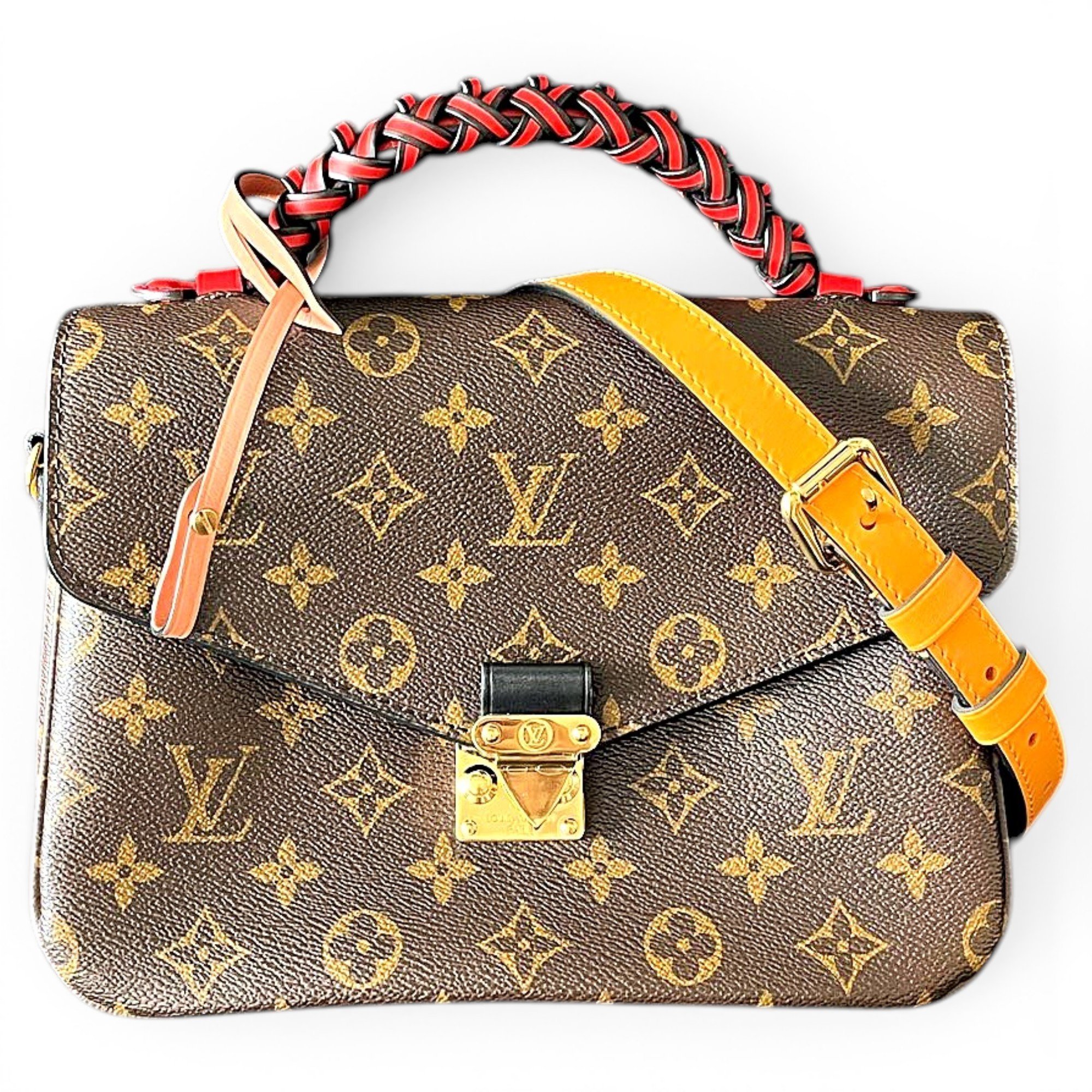 Metis leather handbag