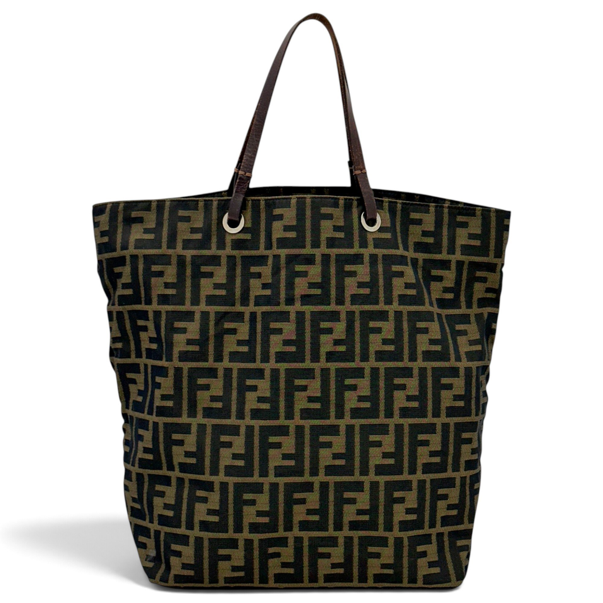 Leather tote