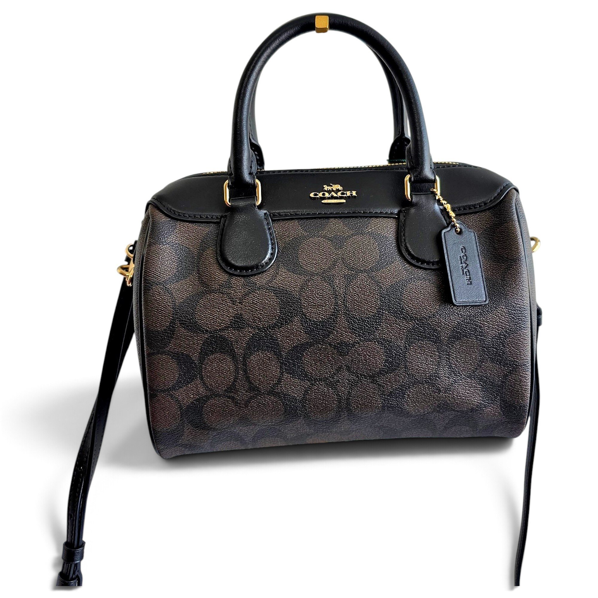 Leather satchel