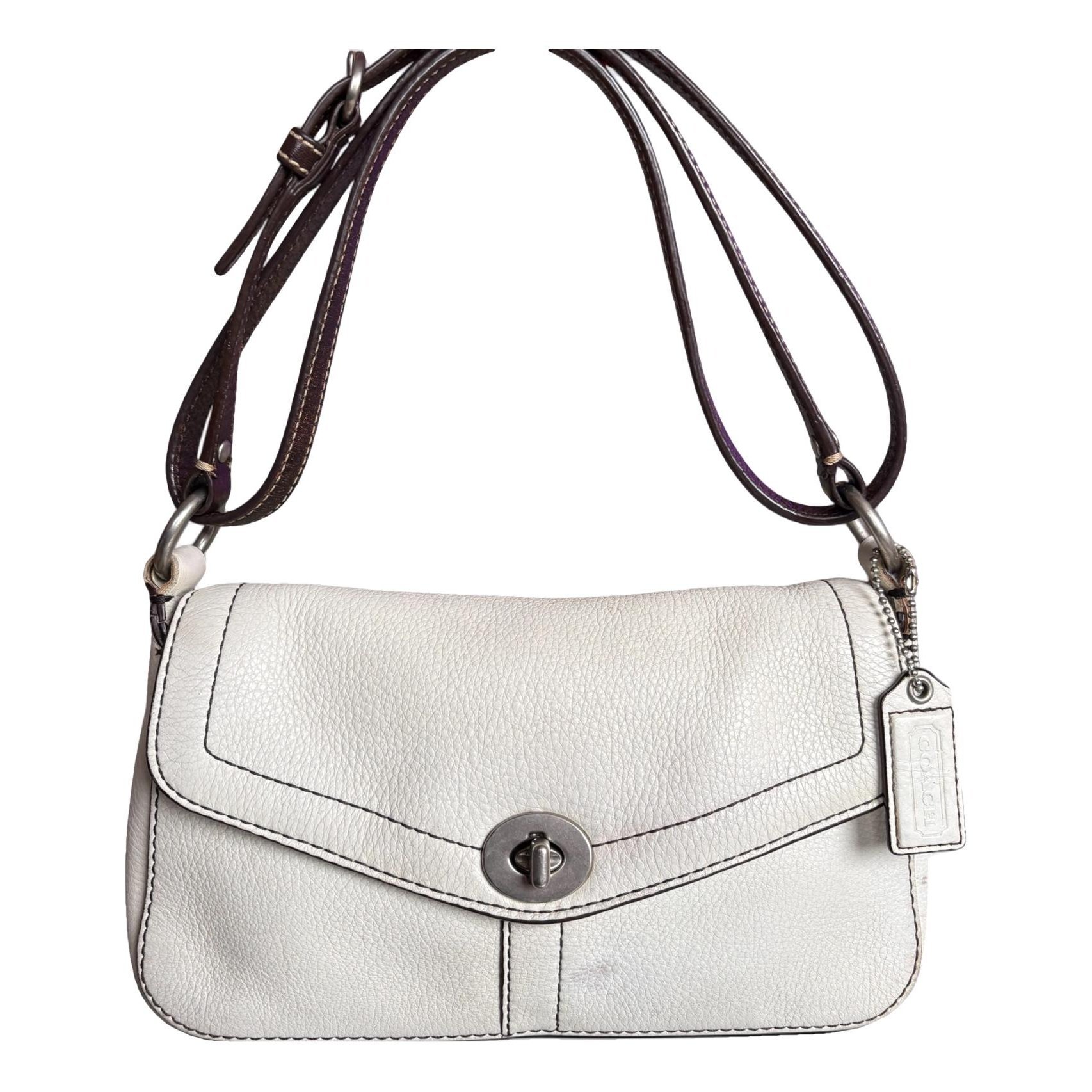 Smooth Crossbody leather crossbody bag