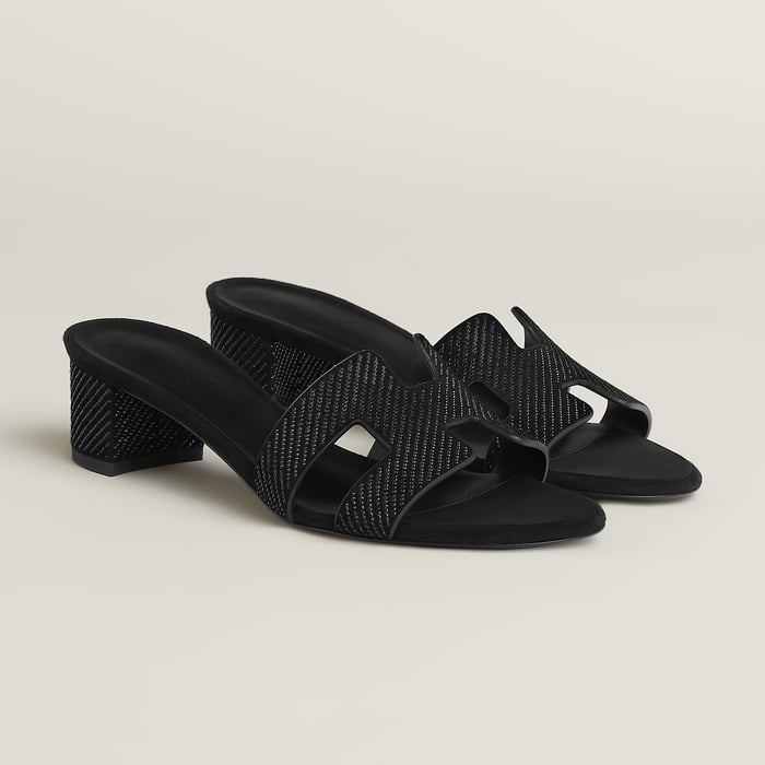 Noir Oasis Sandal