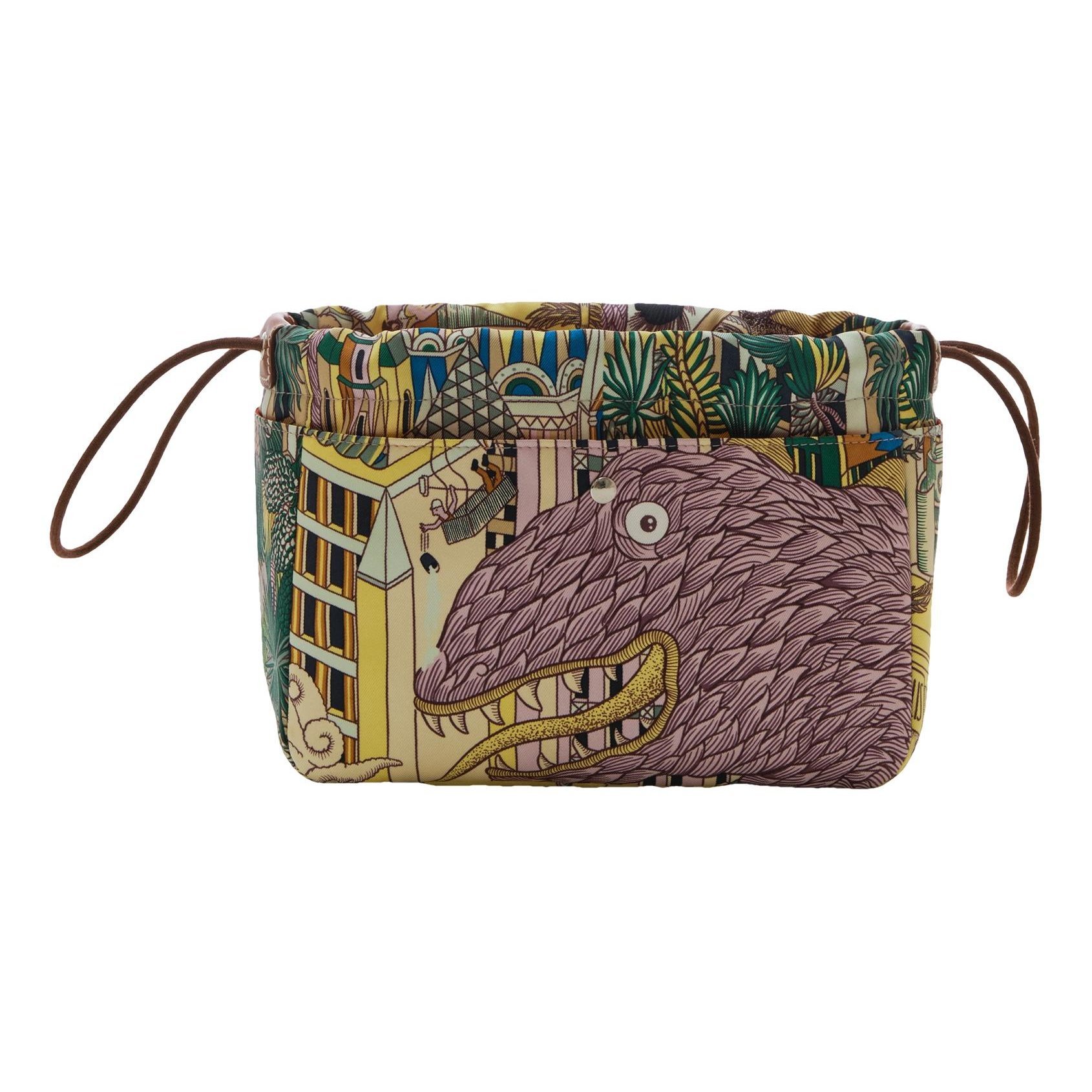 Silk handbag